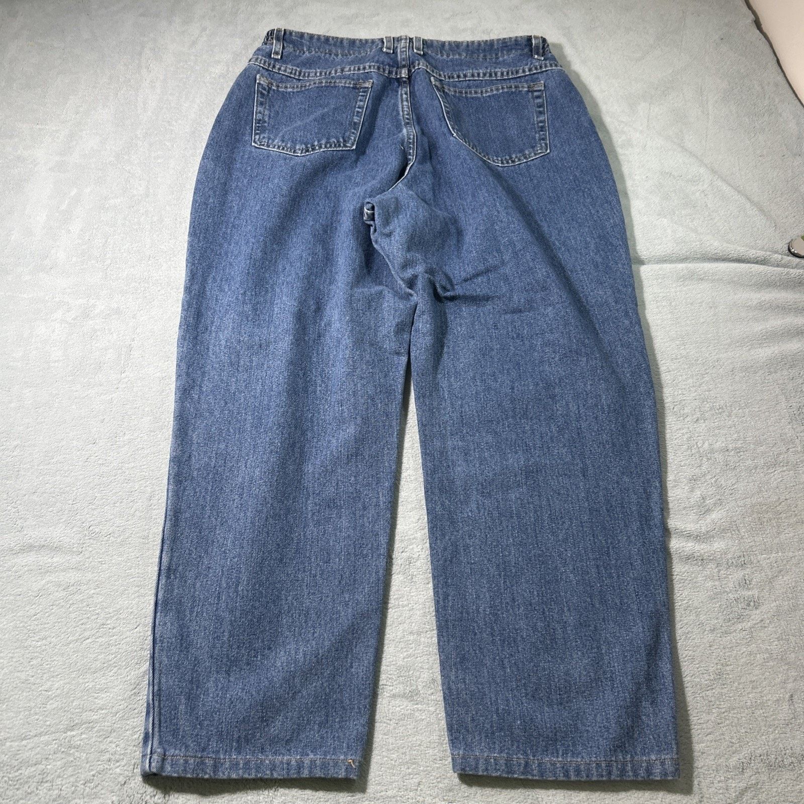 L.L. Bean LL Bean Relaxed Straight Jeans Women 16 34x27 Hamilton Loose Size 38" / US 16 / IT 52 - 2 Thumbnail