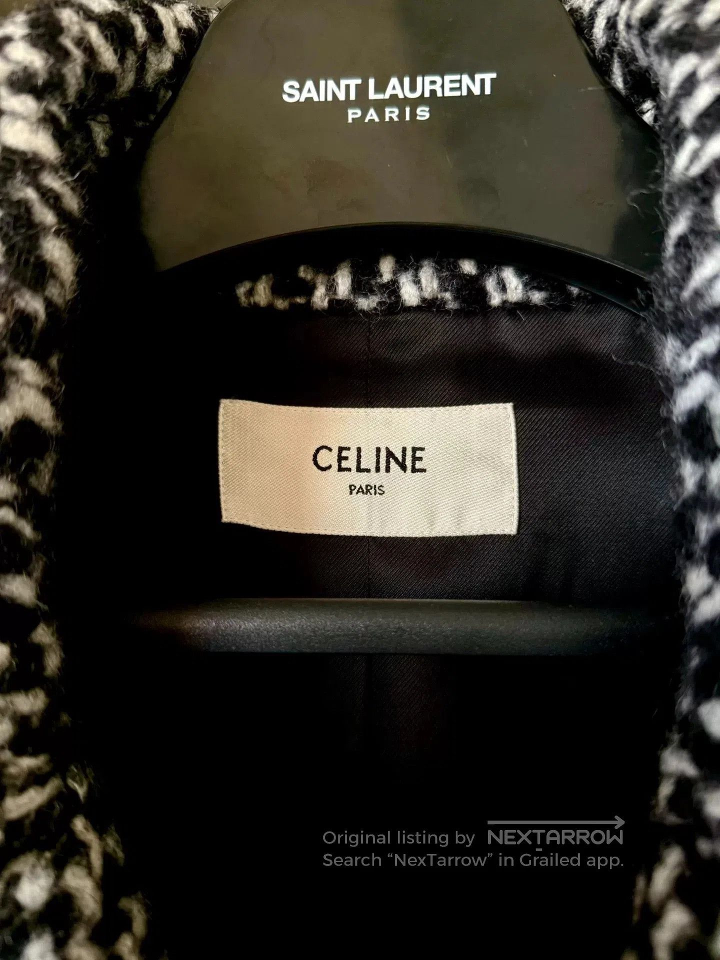 Celine celine snowflake collar coat 19fw. Size L / US 10 / IT 46 - 3 Thumbnail