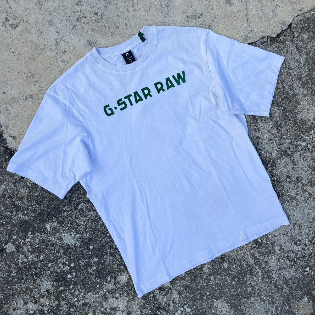 Oakley × Vintage G star Raw White T shirt y2k Vintage Size US L / EU 52-54 / 3 - 2 Thumbnail