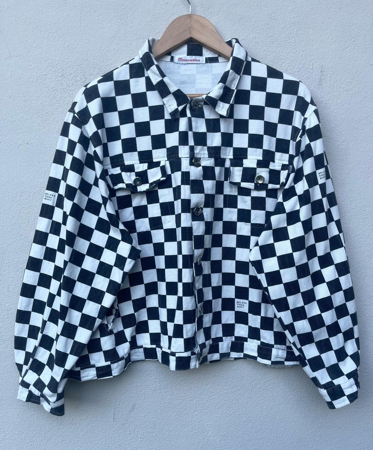 Designer × Gianni Mora × Helder Vices F/W 2017 Gianni Mora Helder Vices Tarantula Denim Jacket Size US L / EU 52-54 / 3 - 12 Thumbnail