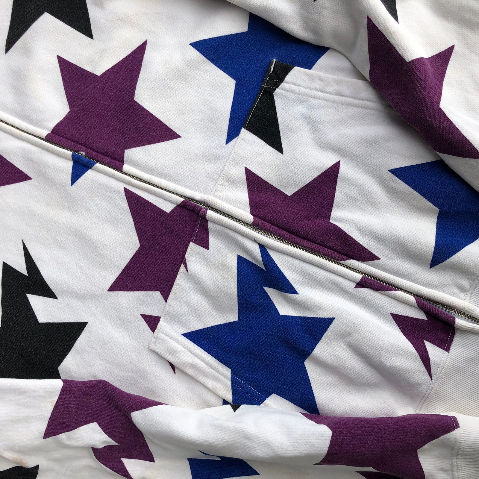 Bape Bape Hong Kong Sta Pattern Full Zip Hoodie Size US M / EU 48-50 / 2 - 2 Thumbnail
