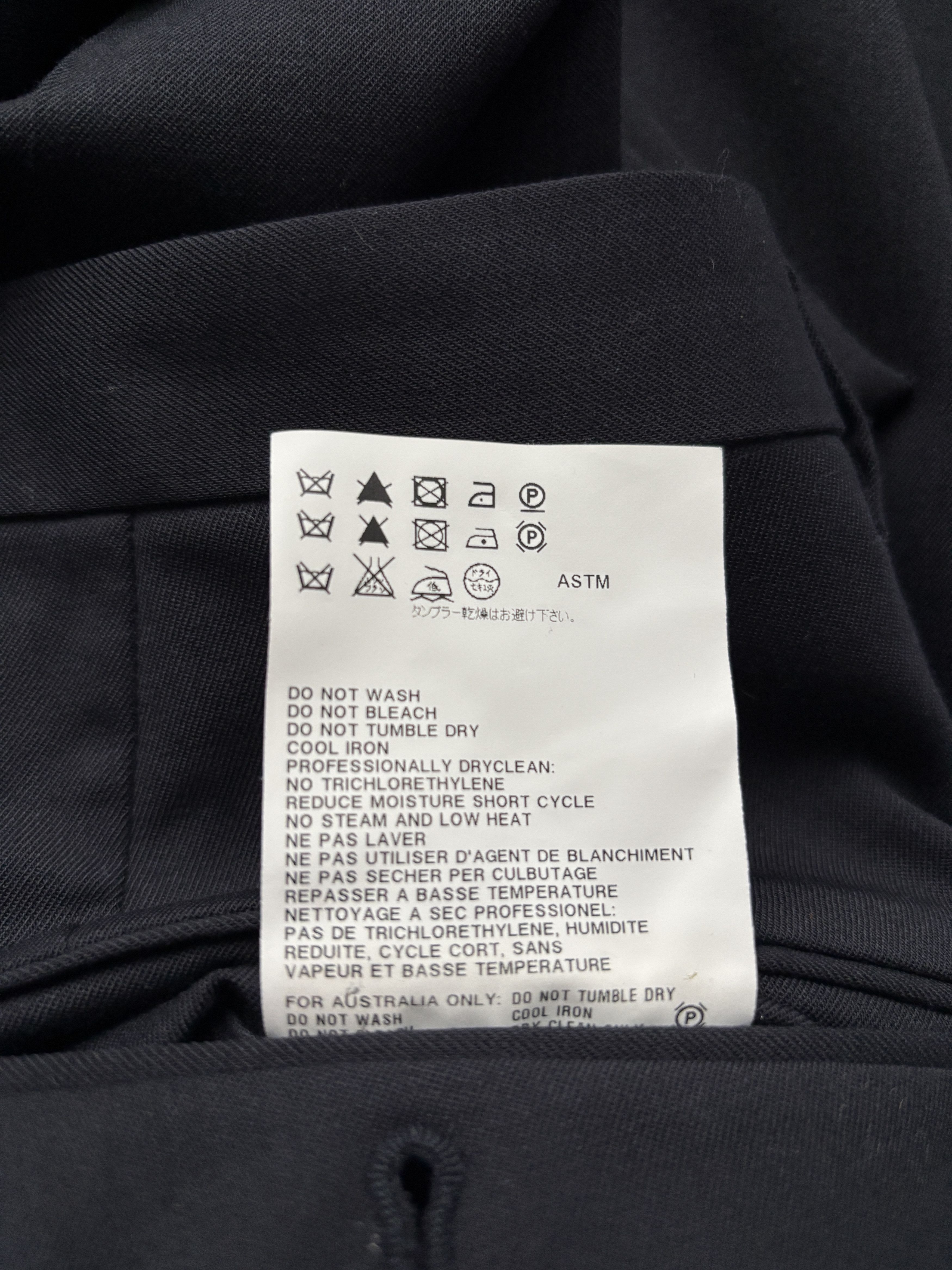 Jil Sander ⚡️QUICK SALE⚡️Jil Sander Black Pants Trousers Size 30" / US 8 / IT 44 - 6 Thumbnail