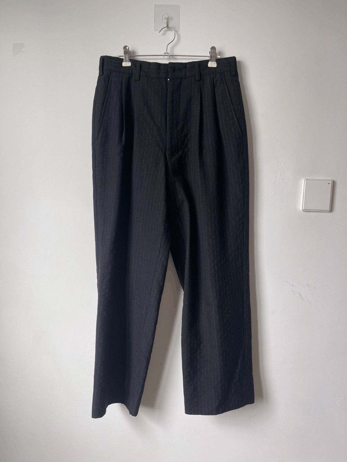 Comme des Garcons Homme Deux Sz S Comme Des Garcons Homme Deux Stripe Trousrs-2508 Size US 28 / EU 44 - 1 Thumbnail
