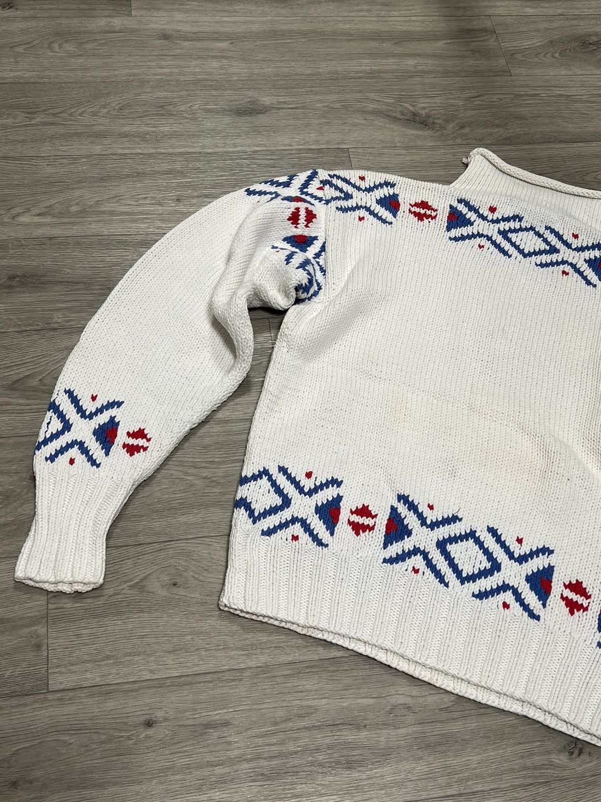 Polo Ralph Lauren × RRL Ralph Lauren × Vintage Polo Ralph Lauren knit Chunky vintage sweater Size US M / EU 48-50 / 2 - 9 Thumbnail