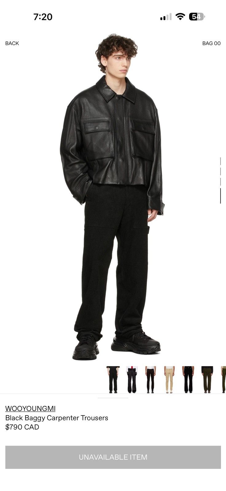 Wooyoungmi Wooyoungmi baggy trousers Size US 33 - 12 Thumbnail