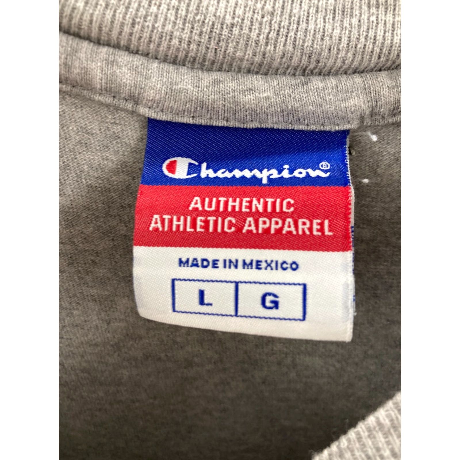 Champion Champion T-Shirt Mens Large Gray Jersey Tee Logo Y2K Sports Crewneck Size US L / EU 52-54 / 3 - 6 Thumbnail