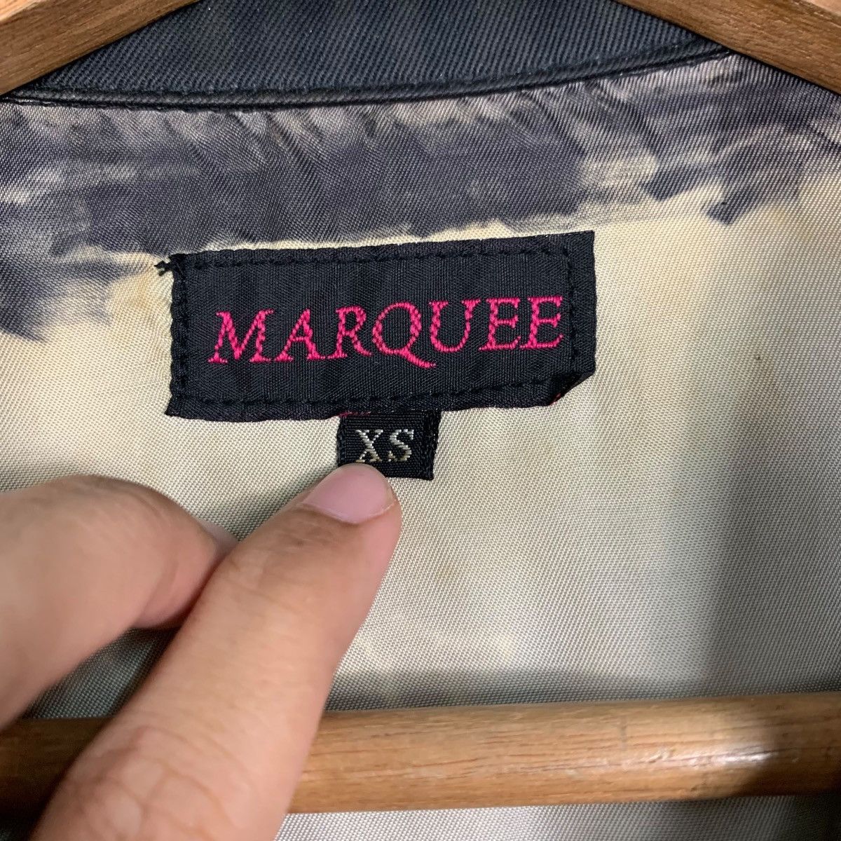 Vintage MARQUEE Embroidery Big Logo Sukajan Jacket #2531-C114 Size US XS / EU 42 / 0 - 18 Thumbnail