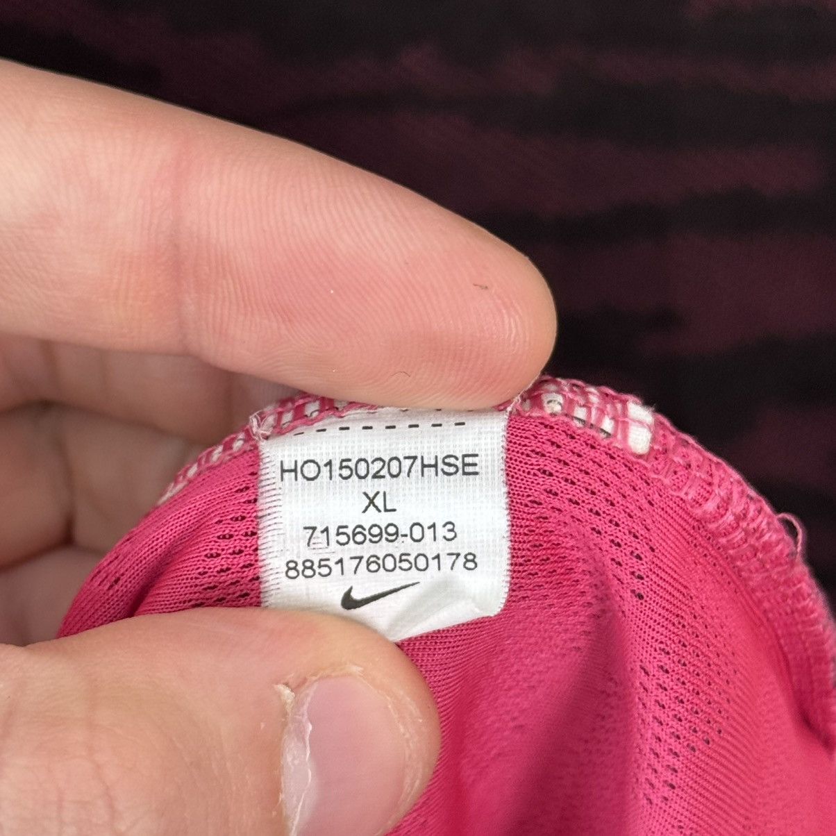 Nike Nike PSG Jersey Training 2015 XL Camo Dessert Pink Soccer Size US XL / EU 56 / 4 - 19 Thumbnail