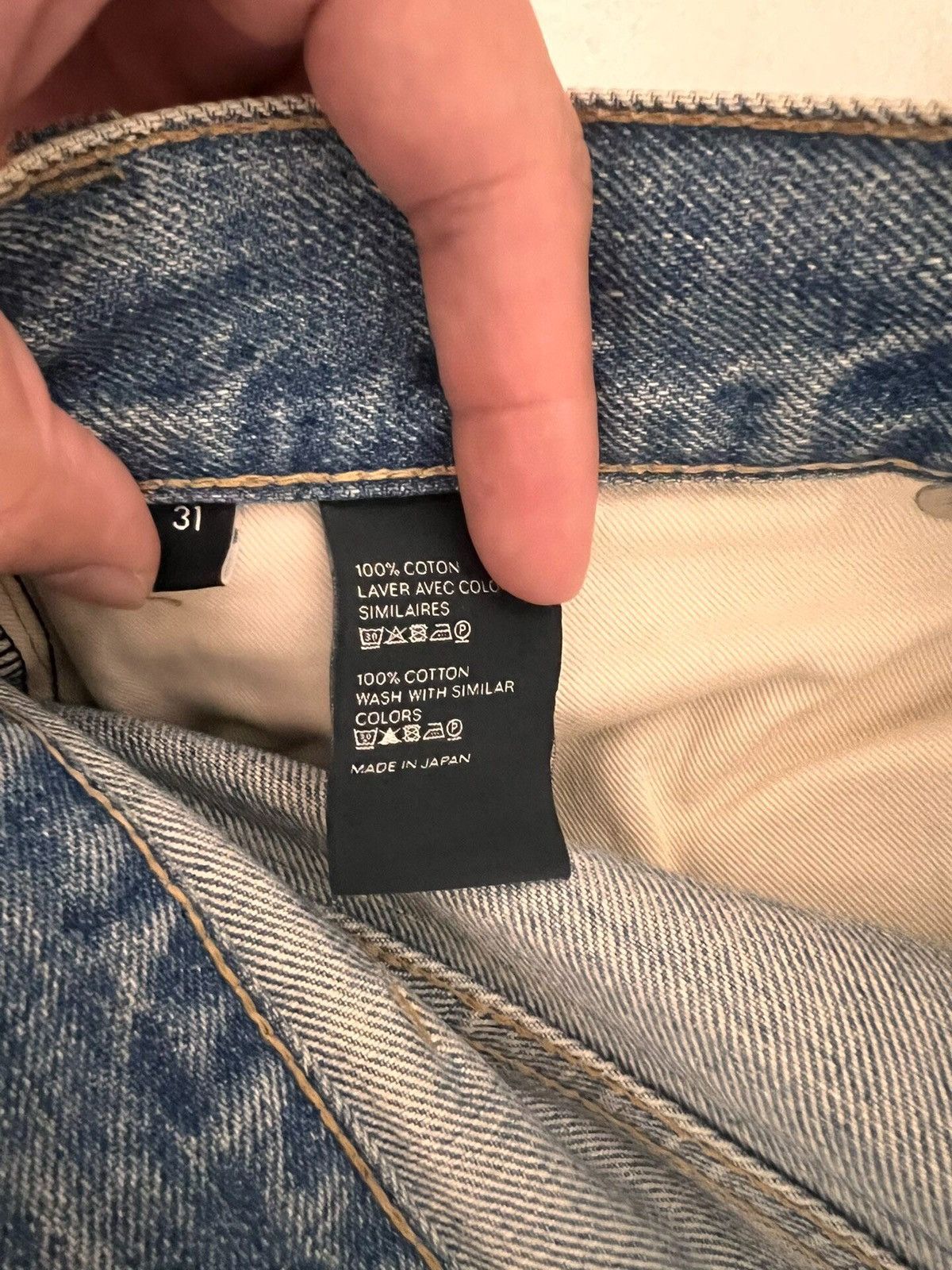 Celine CELINE HOMME Kurt Distressed Jeans Size US 31 - 4 Thumbnail