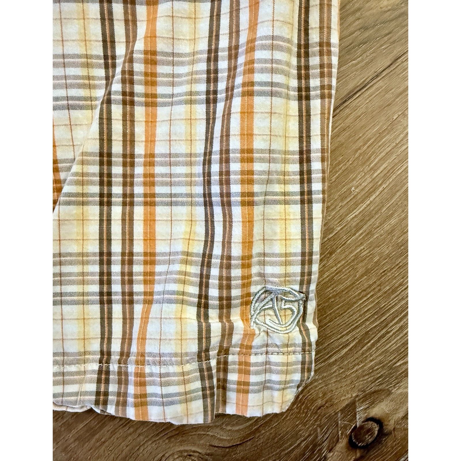 The North Face The North Face Men’s Beige Plaid SS Button Down Size XL Size US XL / EU 56 / 4 - 8 Thumbnail