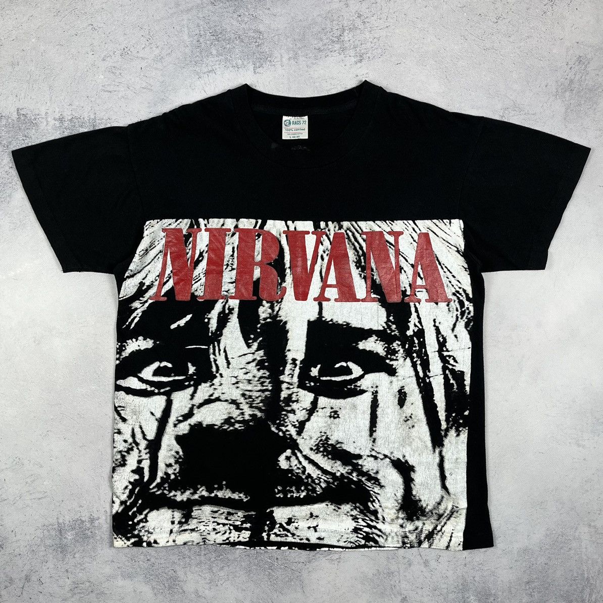 Band Tees Vintage Nirvana In Utero rare All Over Print rock tee 90’s Size US M / EU 48-50 / 2 - 2 Thumbnail