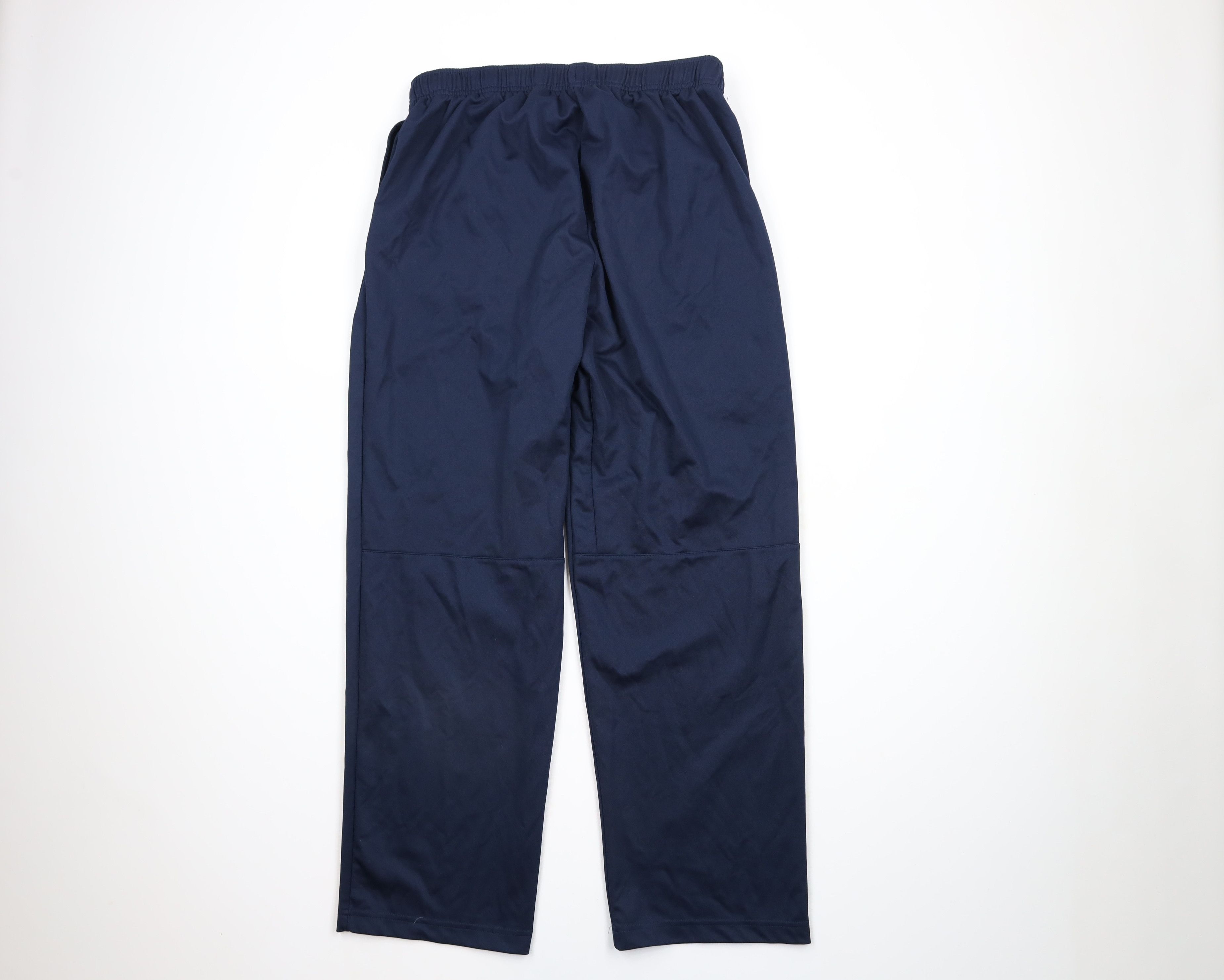 Nike Vintage Nike Scott Mini Swoosh Wide Leg Sweatpants Blue Size US 38 / EU 54 - 9 Thumbnail