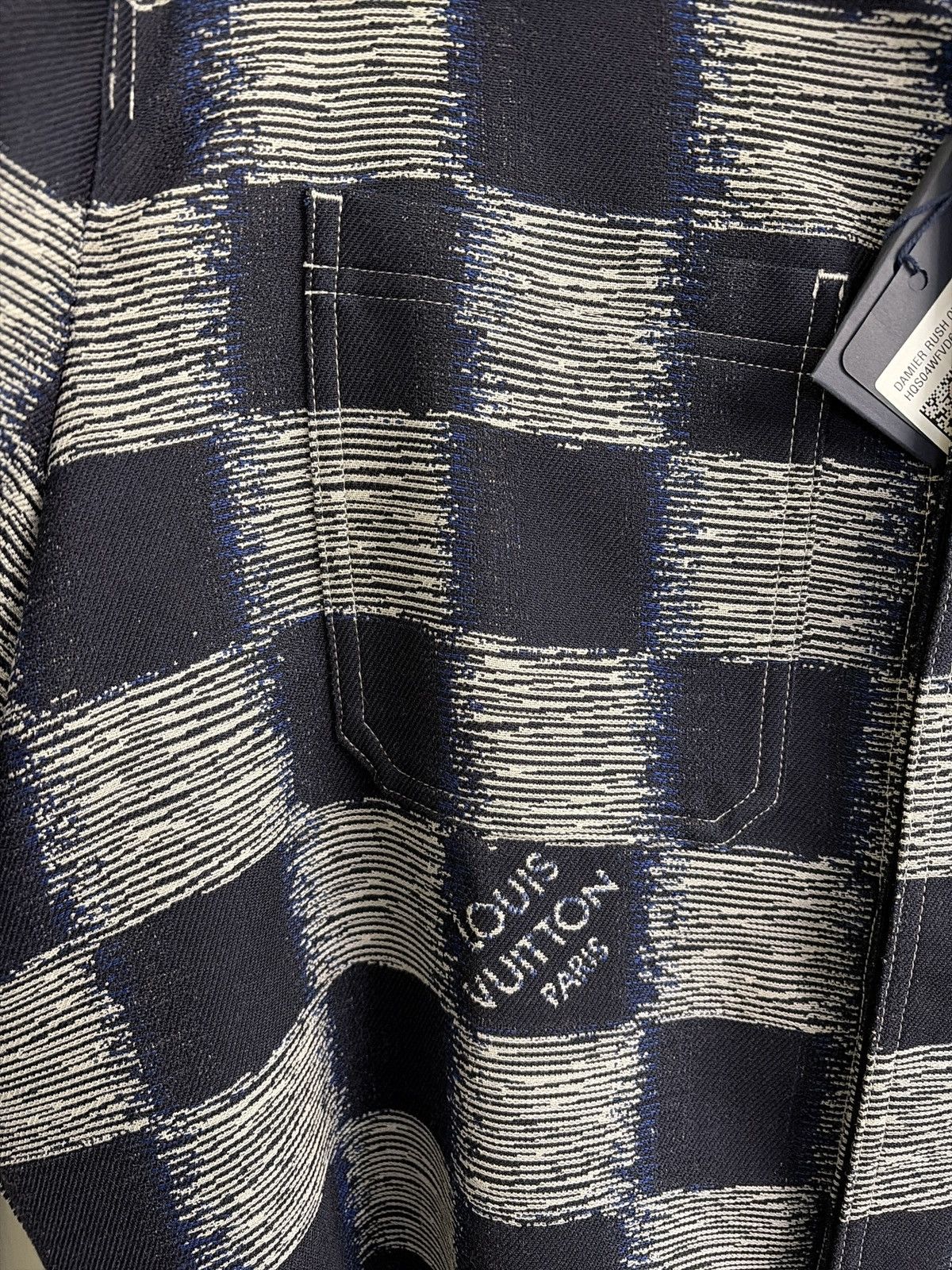 Louis Vuitton Authentic Louis Vuitton Damier Wool Overshirt Sz.58 NWT Size US XXL / EU 58 / 5 - 16 Thumbnail