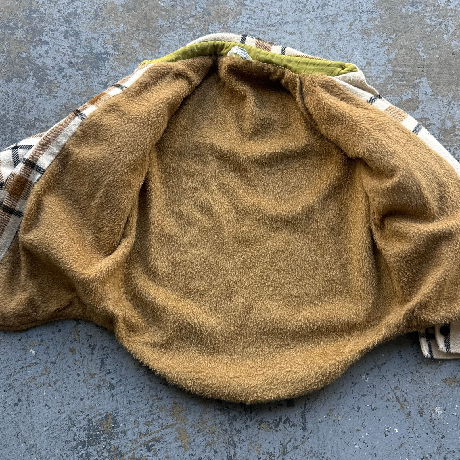 Vintage Vintage 60s 70s Sears Sherpa Lined Flannel Size US S / EU 44-46 / 1 - 9 Thumbnail