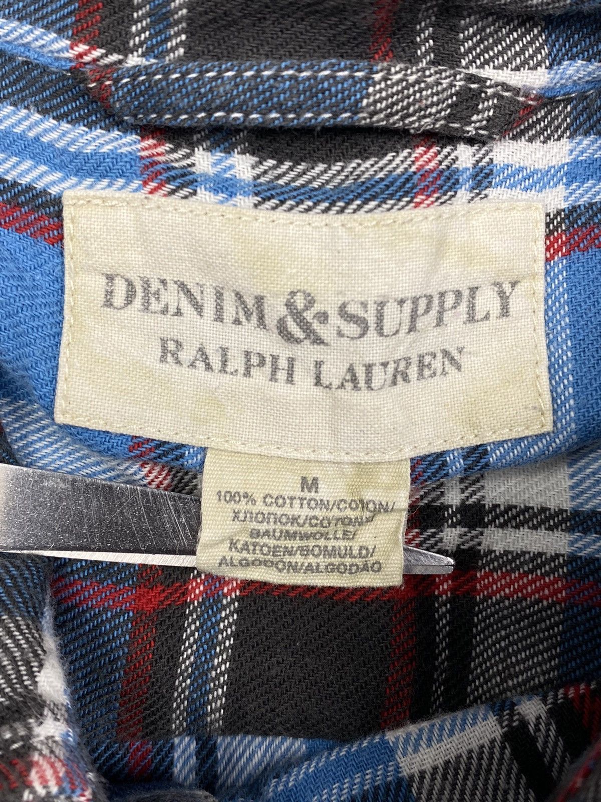 Denim & Supply Ralph Lauren Denim Supply Ralph Lauren Plaid Flannel Checkered Shirt Size US M / EU 48-50 / 2 - 10 Thumbnail