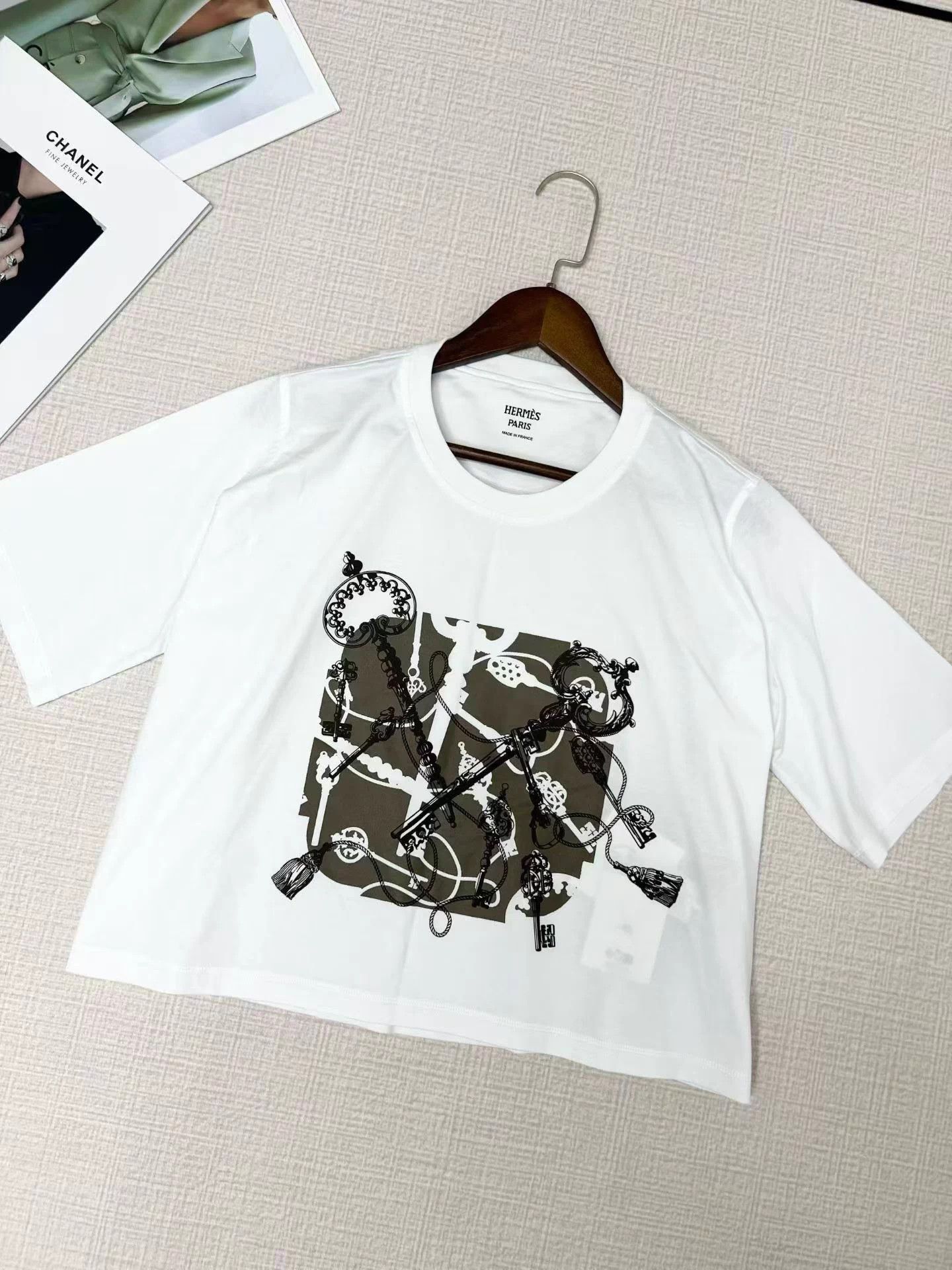 Hermes HERMES new with tags short sleeve T-shirt 38 Size S / US 4 / IT 40 - 1 Thumbnail