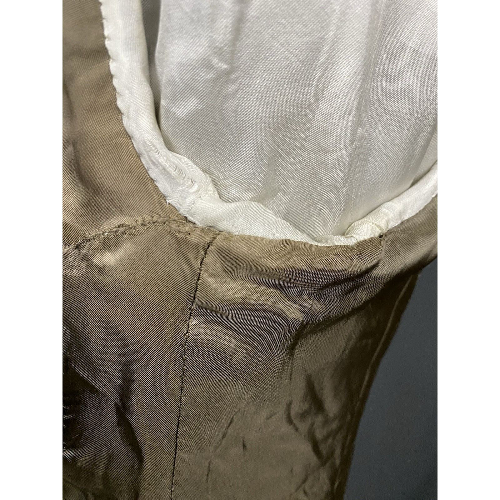 Burberry Burberry Vintage Men's Beige Wool Cashmere Blazer Jacket Siz Size 40R - 10 Thumbnail