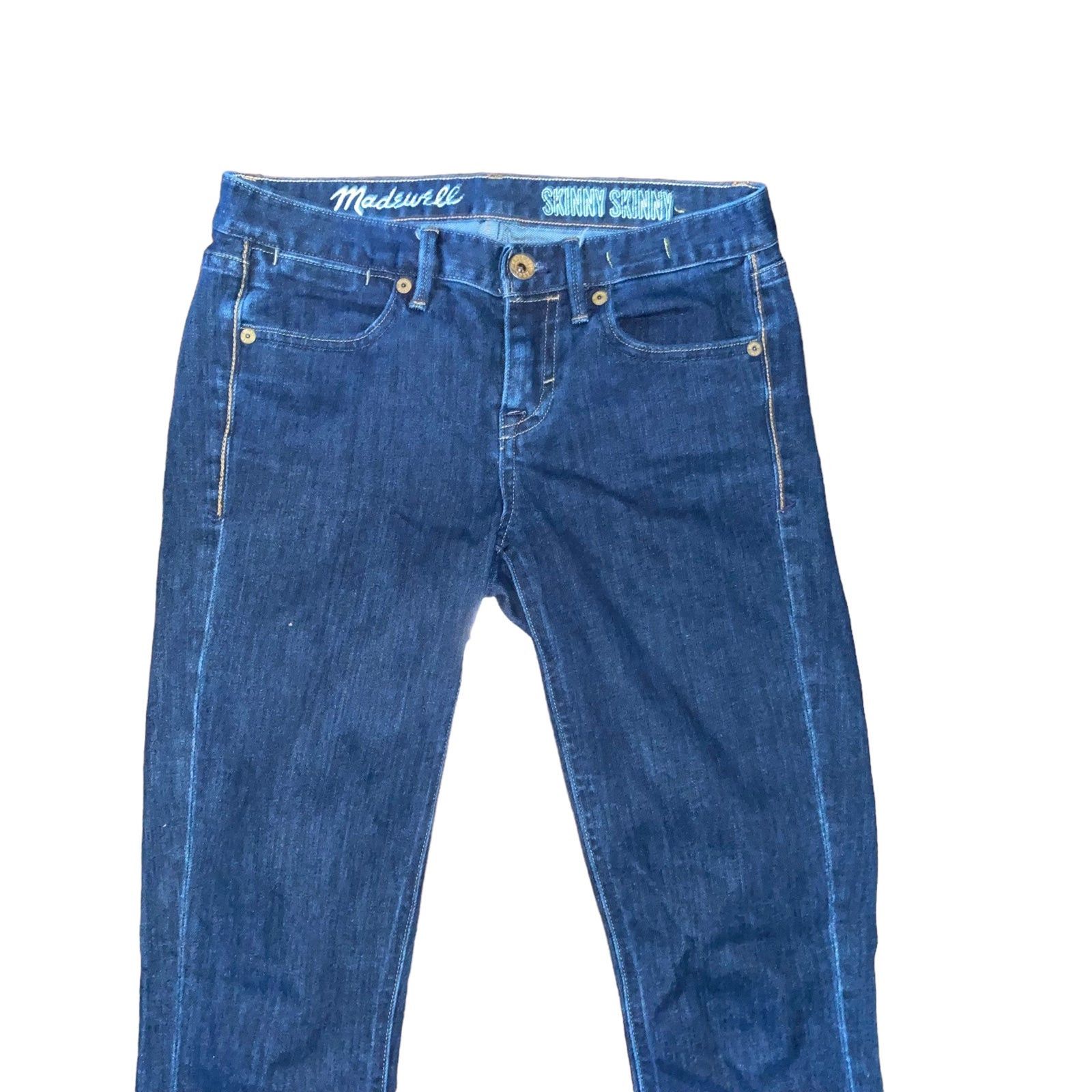 Madewell Madewell Skinny Skinny Jeans Size 25x32 Rise 8" Waist 14.5" Size 25" / US 0 / IT 36 - 4 Thumbnail