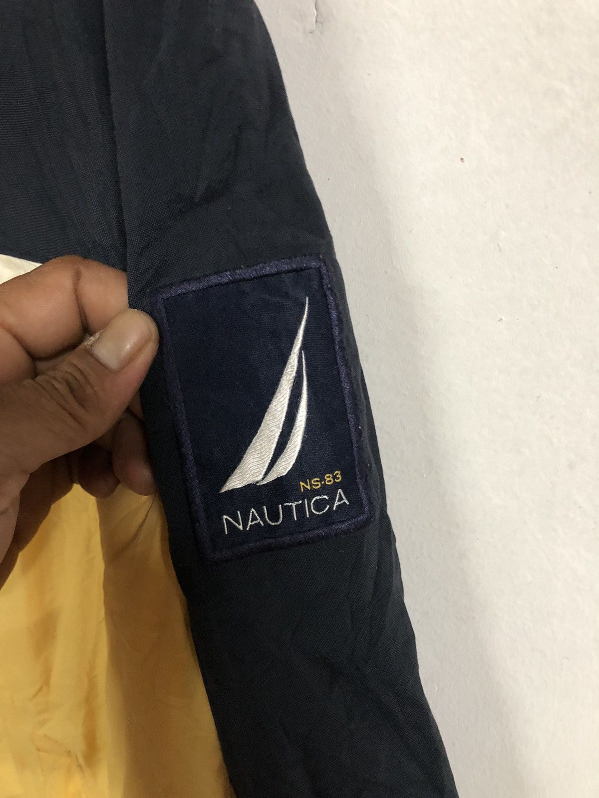 Nautica × Vintage Vintage 90’s Nautica Reversible Zipper jacket Size US L / EU 52-54 / 3 - 9 Thumbnail