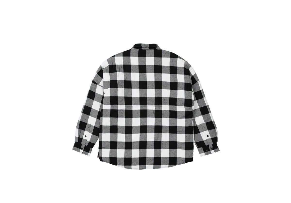 Palace PALACE HARDWARE INSULATED OVERSHIRT WHITE PLAID COTTON XL Size US XL / EU 56 / 4 - 3 Thumbnail