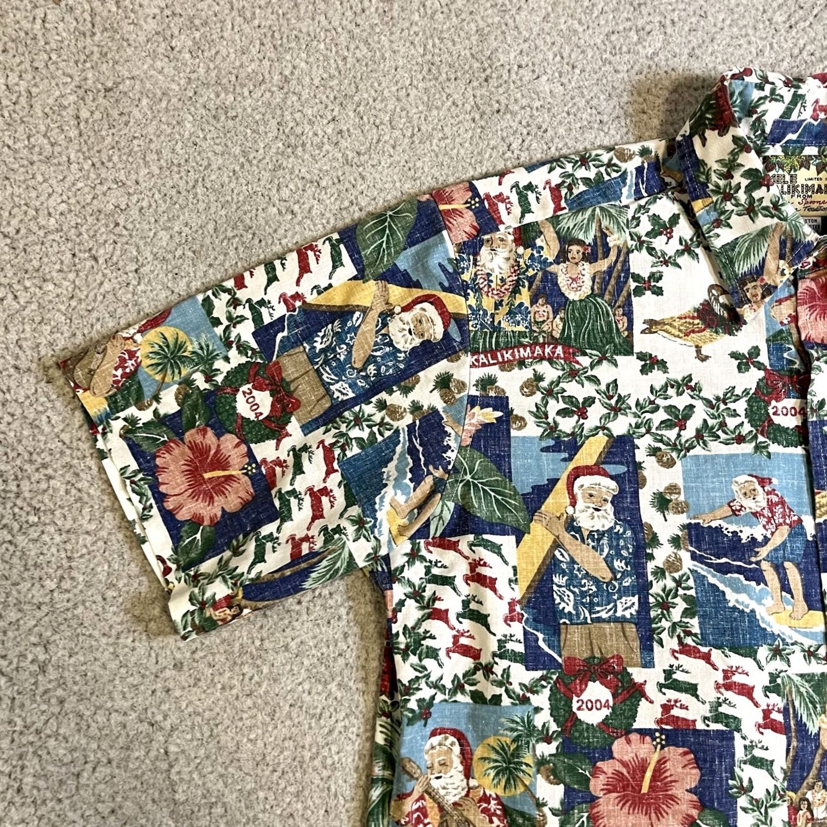 Reyn Spooner Mele Kalikimaka Reyn Spooner Shirt Mens M Christmas Santa 2004 Limited Camp Size US M / EU 48-50 / 2 - 5 Thumbnail