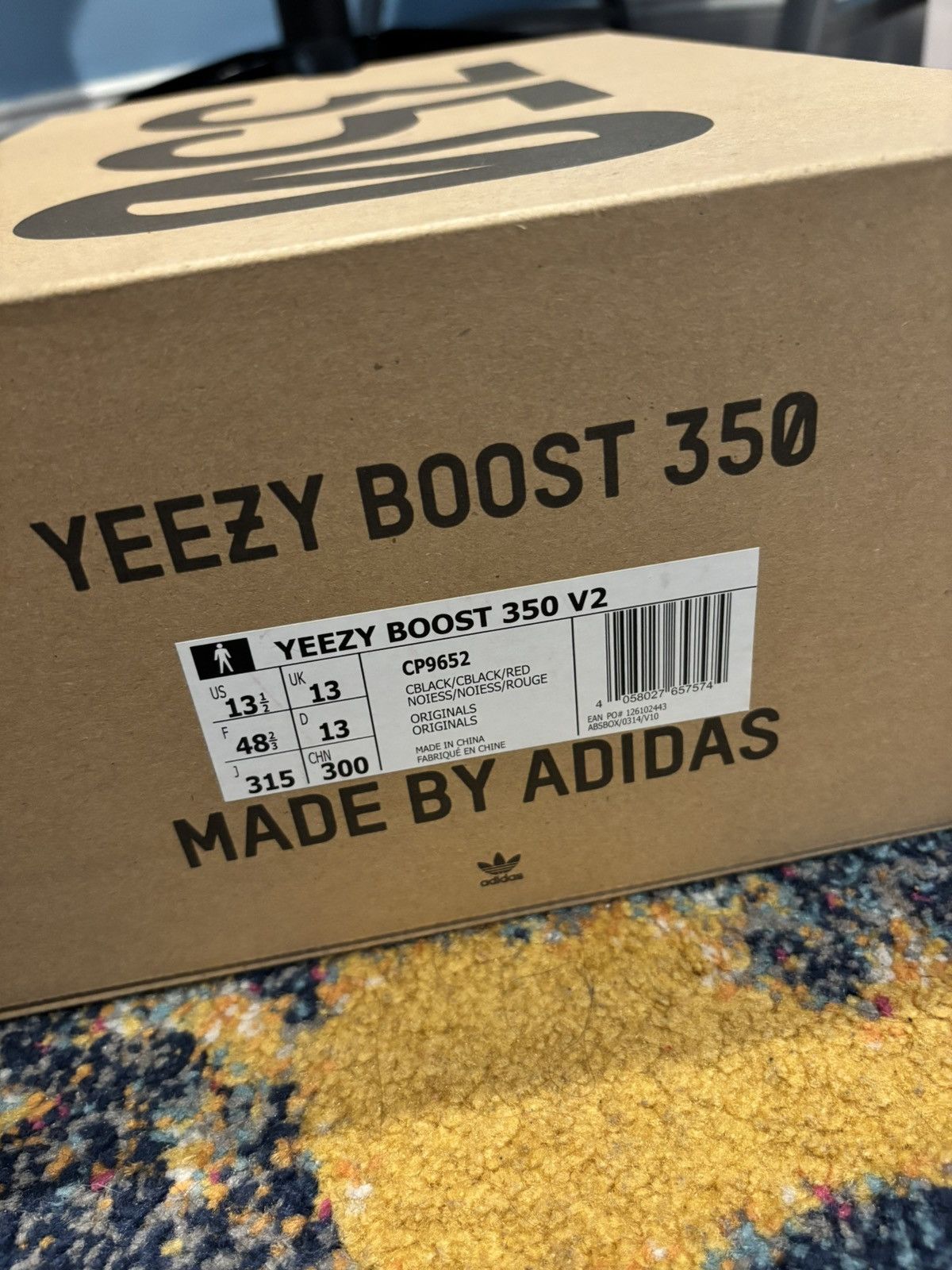 Yeezy Yeezy Bred SIZE 13.5 Size US 13 / EU 46 - 9 Thumbnail