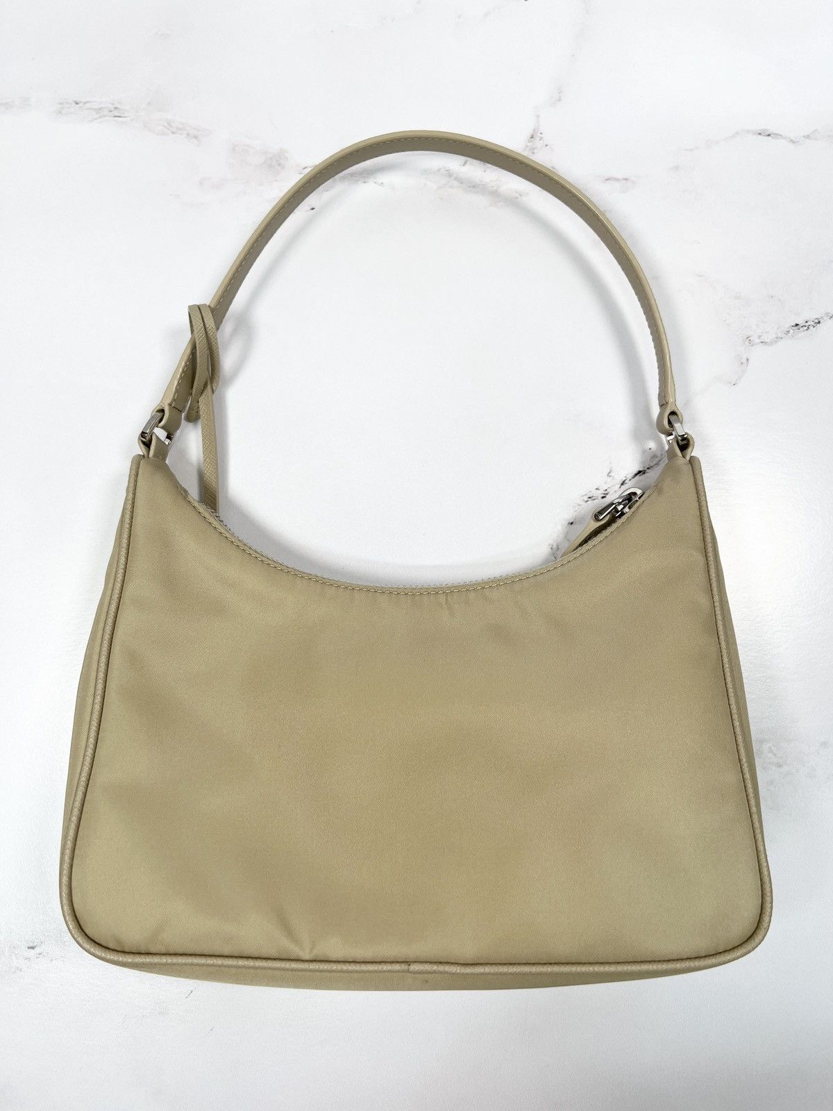 Prada Prada Re-edition 2005 Re-nylon Zip Hobo Shoulder Bag Purse Size ONE SIZE - 3 Thumbnail