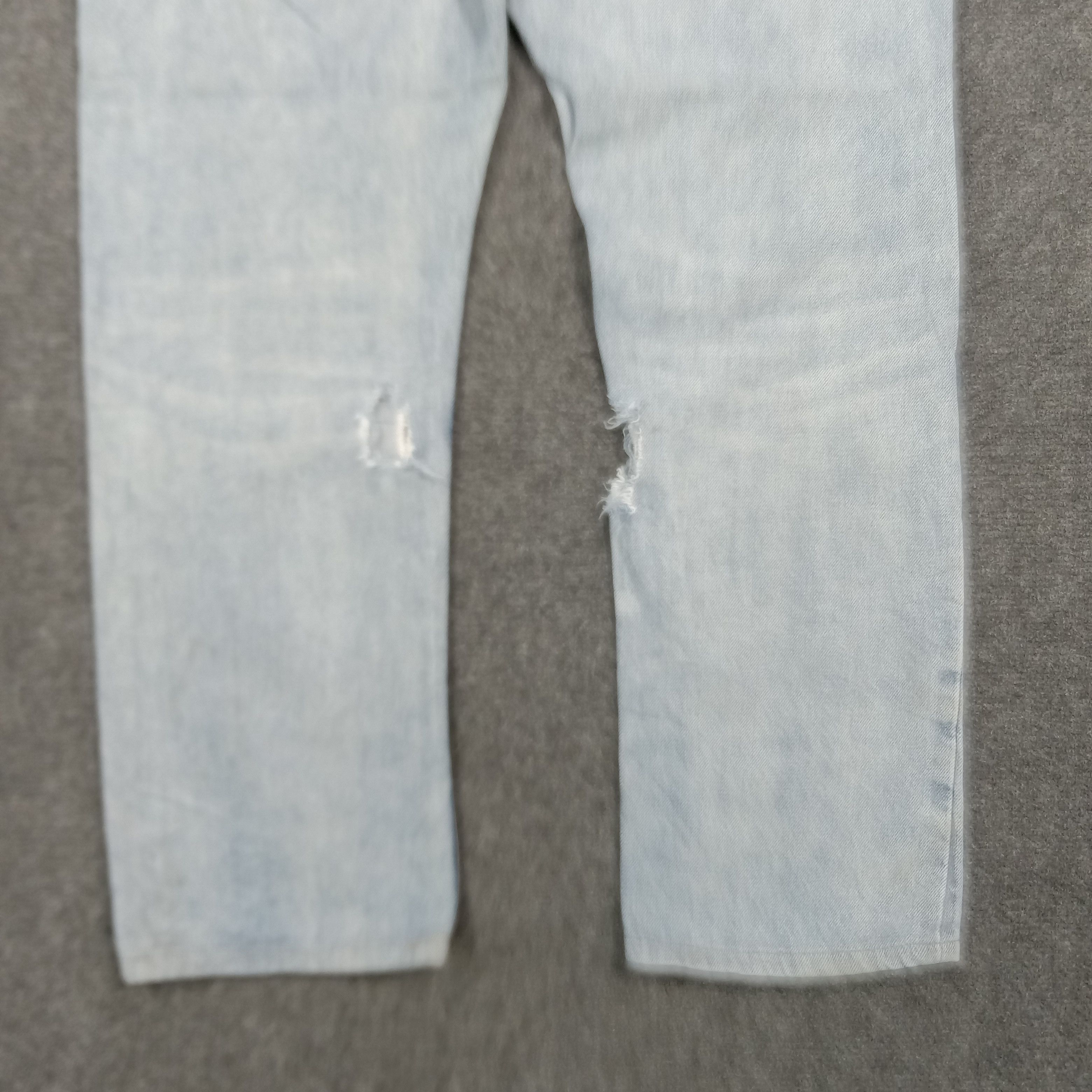 Billabong Vintage Andy Warhol x Billabong Selvedge Denim Jeans C280N9 Size US 35 - 10 Thumbnail