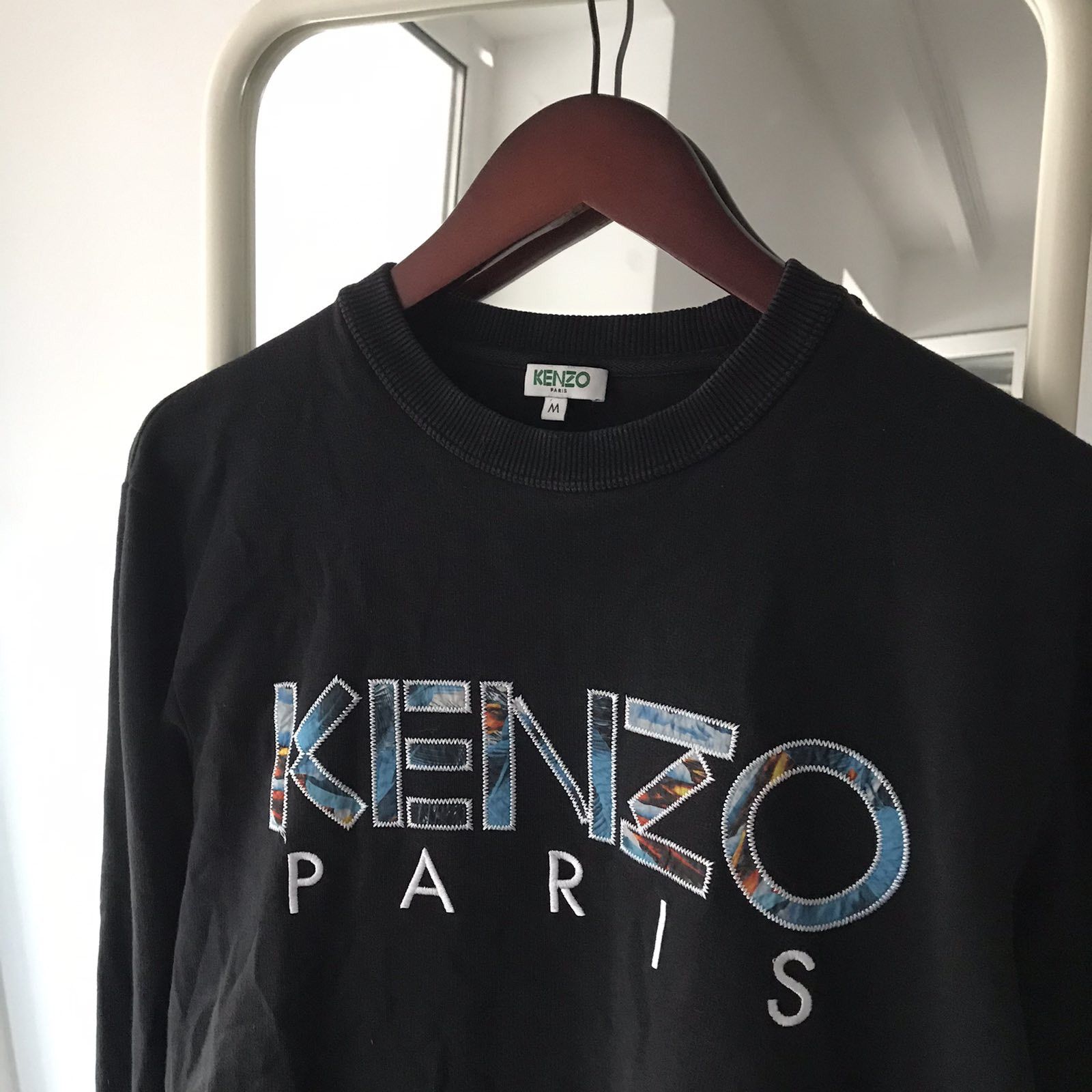 Kenzo Rare KENZO sweatshirt with embroidered Logo Sz M Size US M / EU 48-50 / 2 - 2 Thumbnail