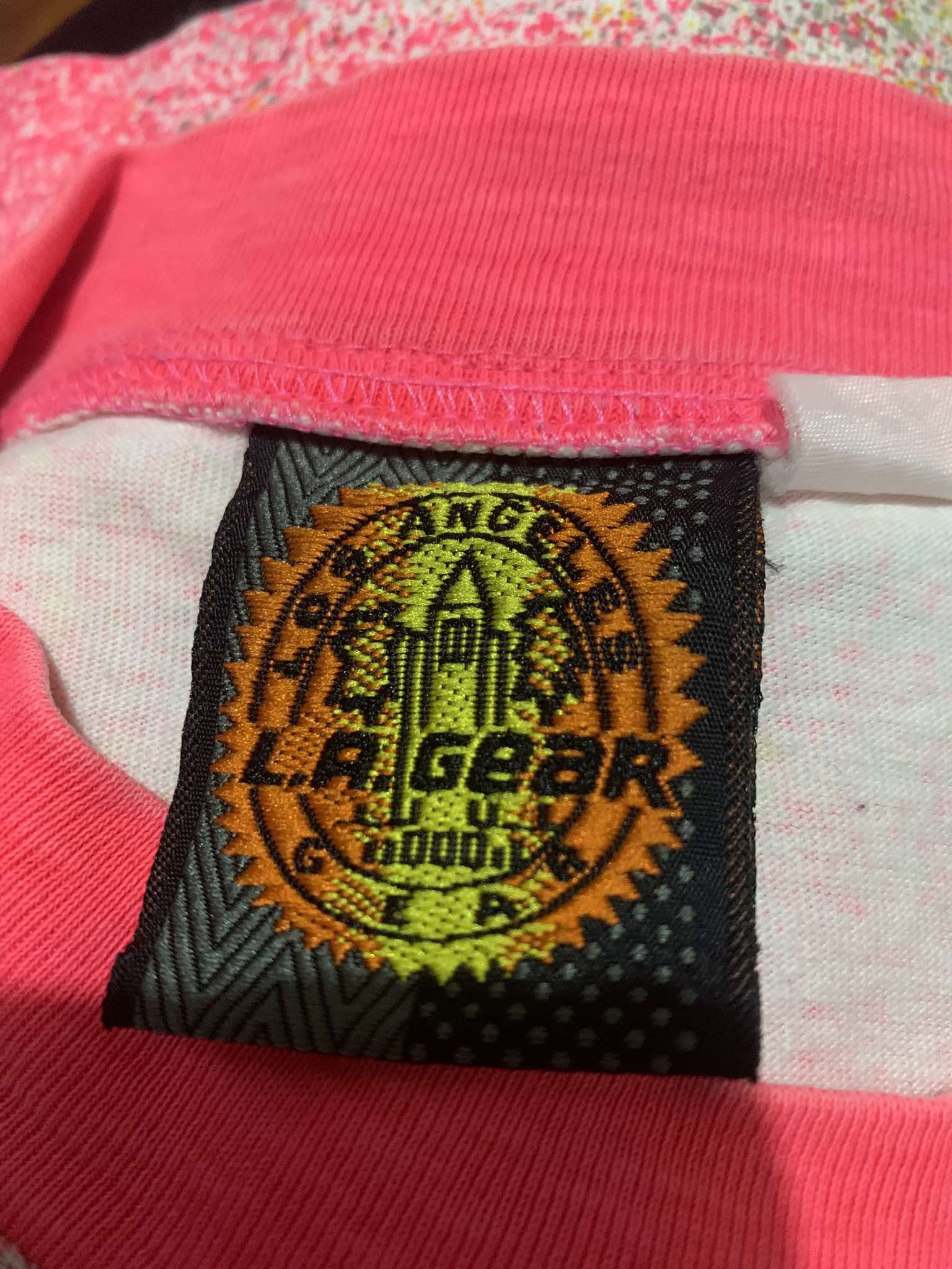 La Gear Vintage LA Gear All Over Print Shirt Size US XL / EU 56 / 4 - 2 Thumbnail