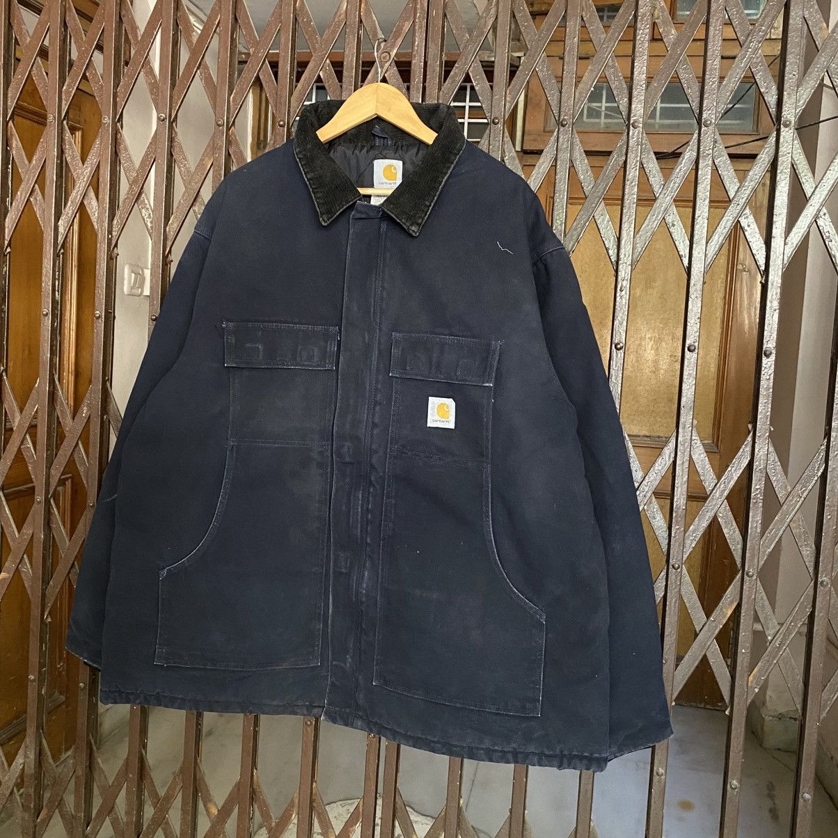 Carhartt Vintage Carhartt Black Jacket Size US XL / EU 56 / 4 - 2 Thumbnail