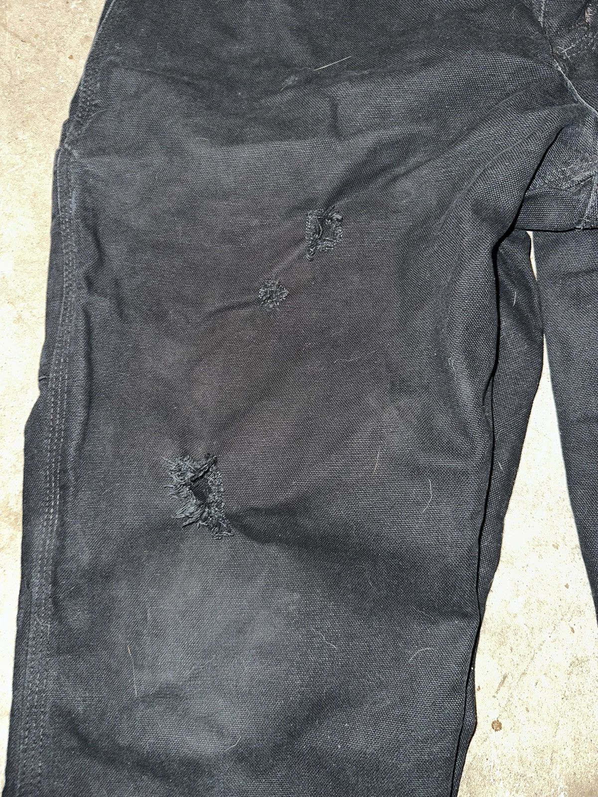 Carhartt Carhartt Distressed Workwear Pants Dungarees Grail Size US 34 / EU 50 - 4 Thumbnail