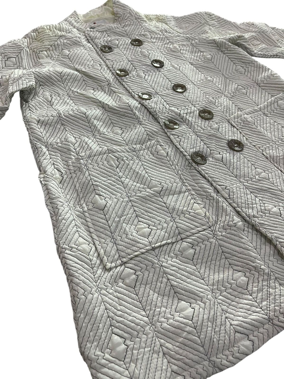 Diesel Vintage 90s Diesel Female Double Breasted Coat Size M / US 6-8 / IT 42-44 - 7 Thumbnail