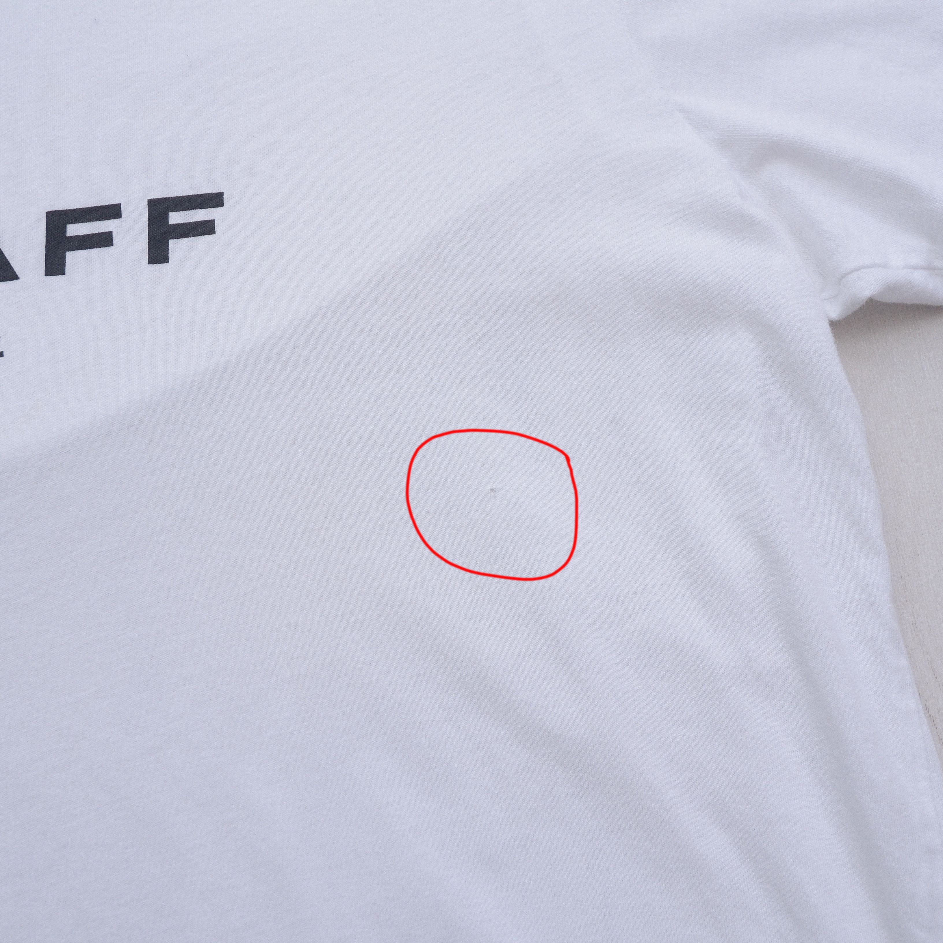 Belstaff Belstaff White Tee T-shirt Big Logo England size XXL Size US XXL / EU 58 / 5 - 6 Thumbnail
