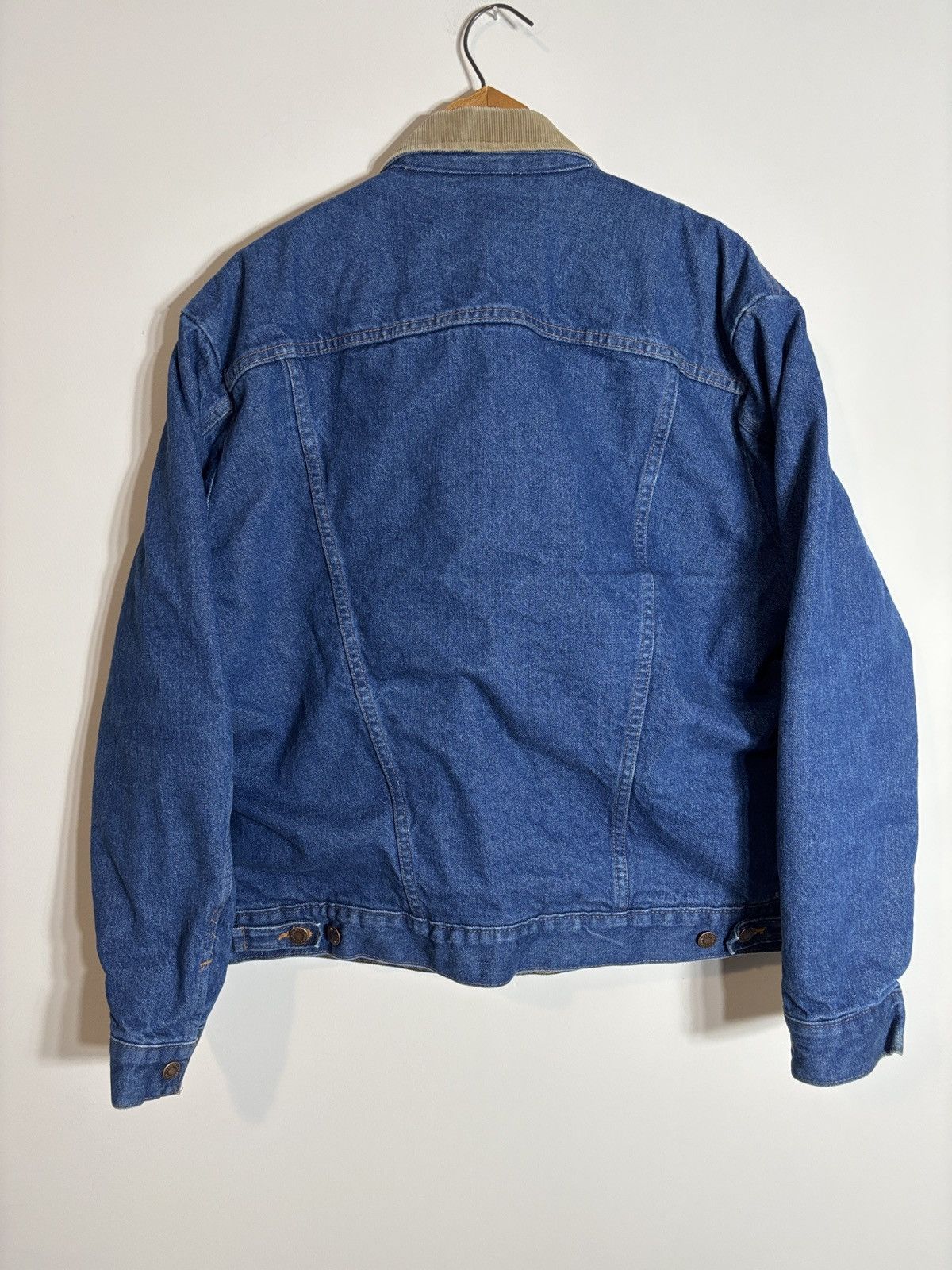 Wrangler Vtg Wrangler Western Blanket Lined Denim Jacket Size 44 USA Size US L / EU 52-54 / 3 - 5 Thumbnail