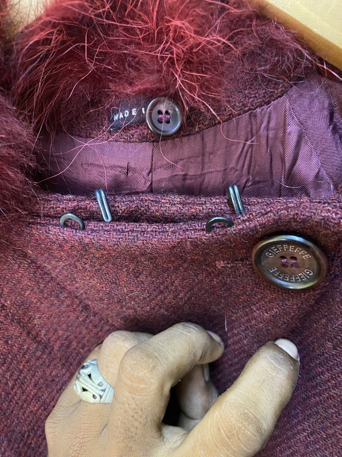 Designer × Gianfranco Ferre Vintage Gianfranco Ferre Mink Fur Long Jacket Size S / US 4 / IT 40 - 11 Thumbnail