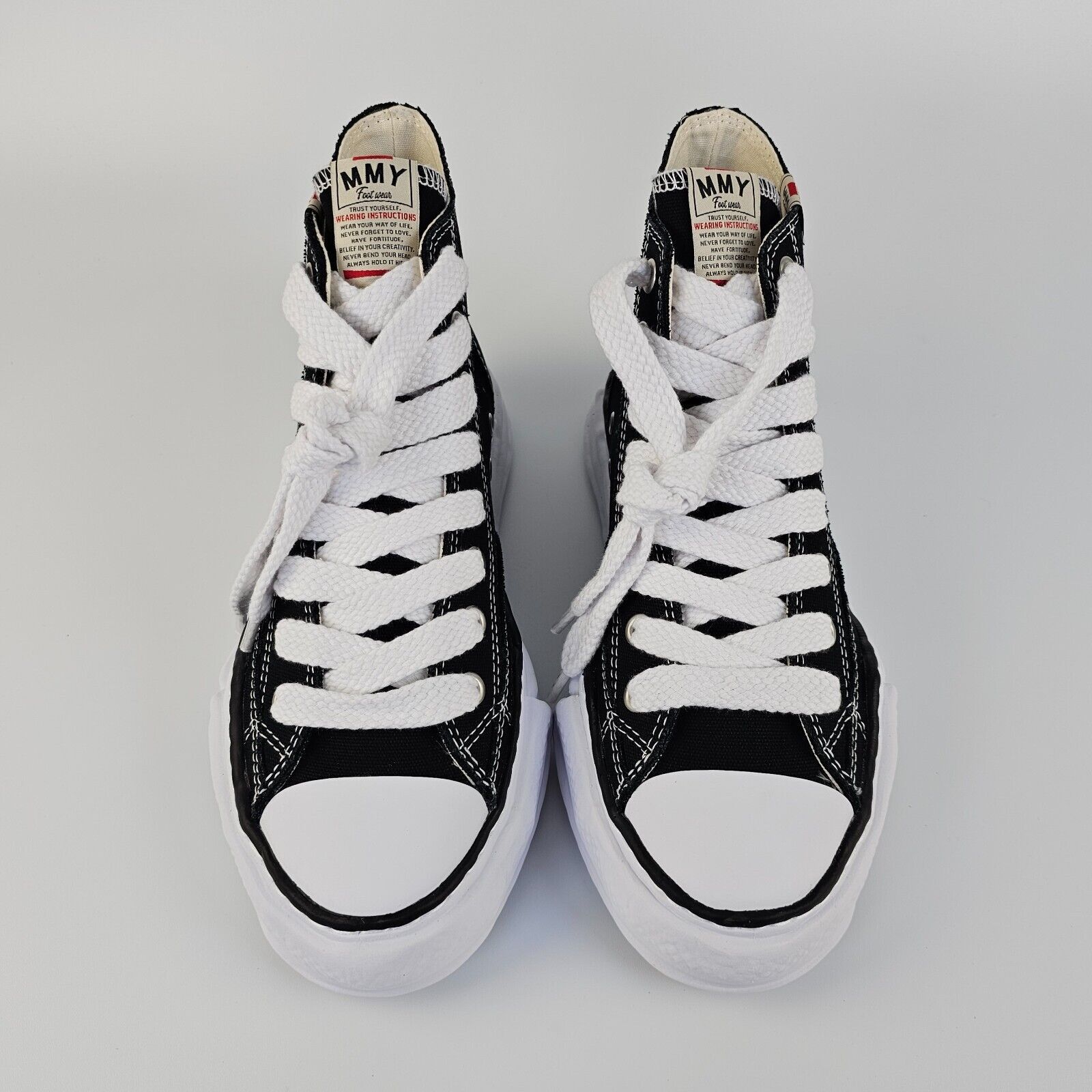 Other MIHARAYASUHIRO Peterson Men's Black Cotton Hightops Size US 5.5 / EU 38 - 6 Thumbnail