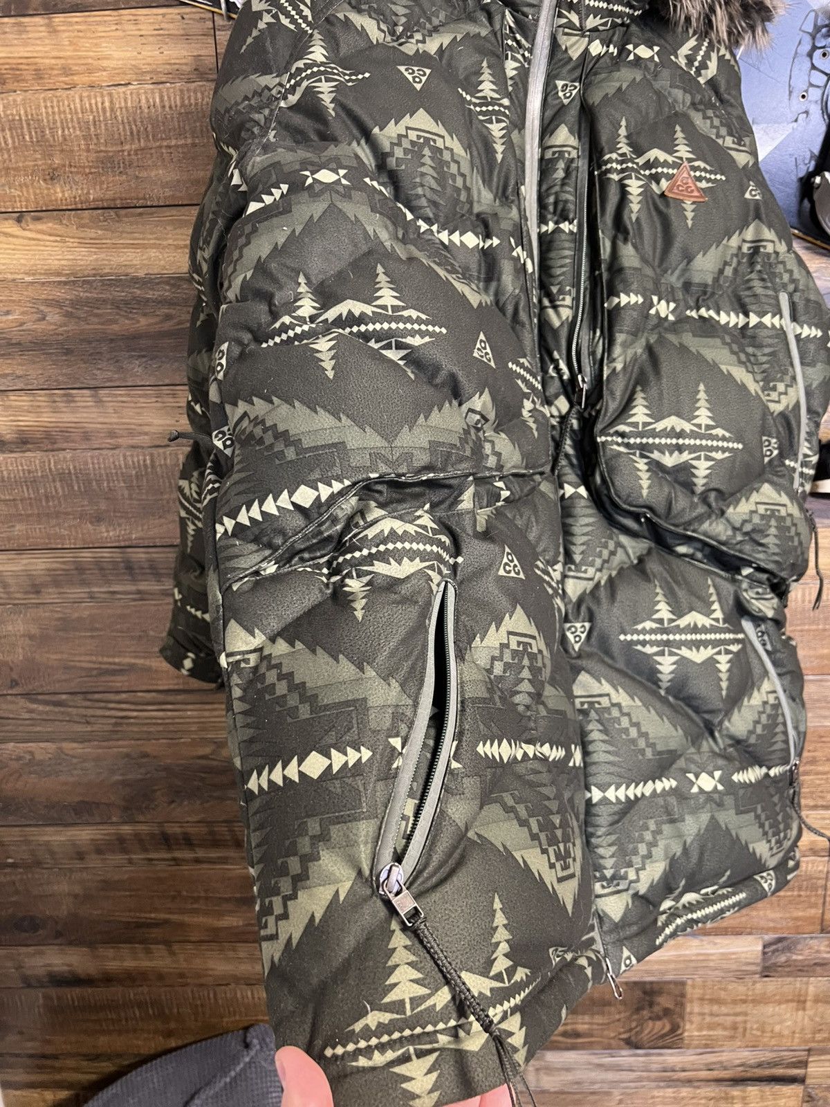 Vintage RARE Vintage Nike Acg down Jacket parkas Size US XL / EU 56 / 4 - 12 Thumbnail