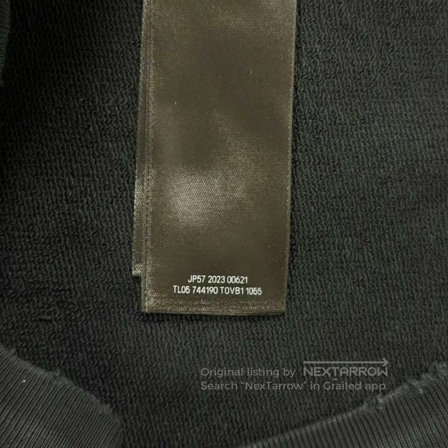 Balenciaga black hoodie with logo and tape design. Size US S / EU 44-46 / 1 - 5 Thumbnail