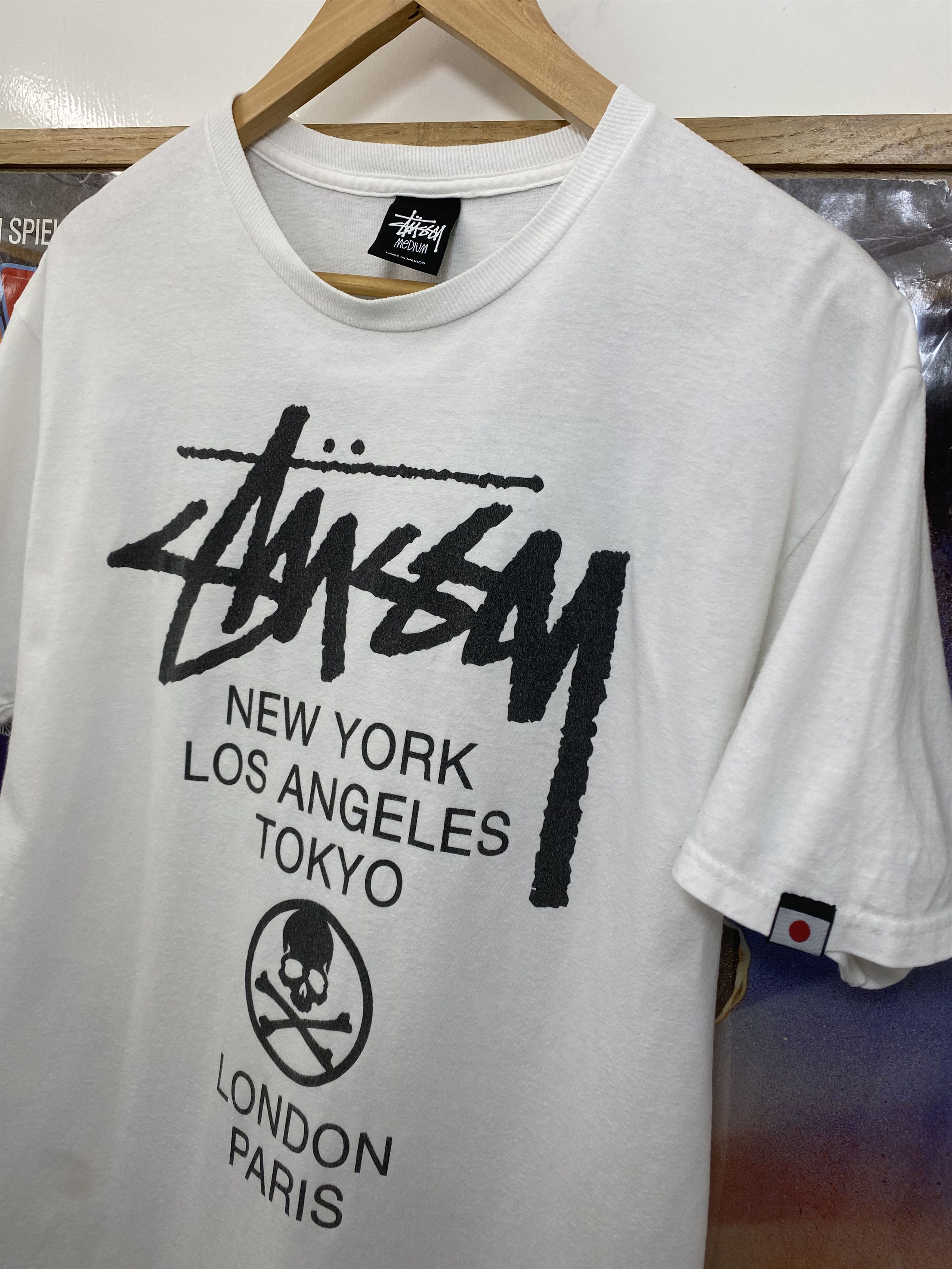 Mastermind Japan × Stussy 2013 Stussy x Mastermind Japan World Tour Project T Shirt Size US M / EU 48-50 / 2 - 6 Thumbnail