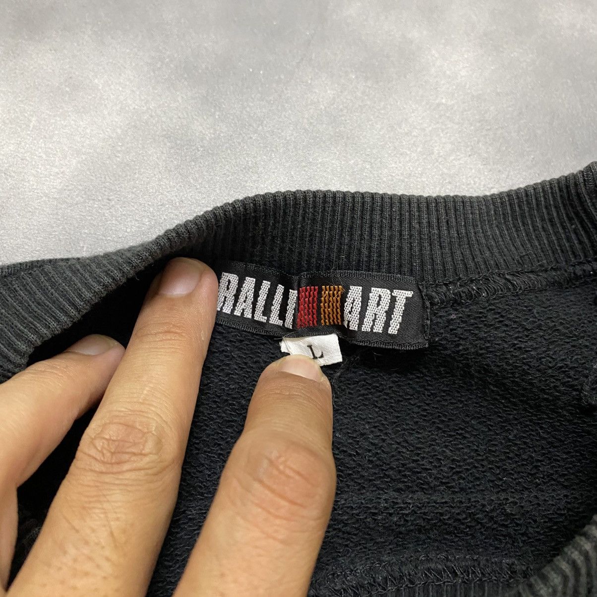Japanese Brand × Vintage Vintage Ralliart Ralli Art Mitsubishi Motor Sport Sweatshirt Size US L / EU 52-54 / 3 - 5 Thumbnail