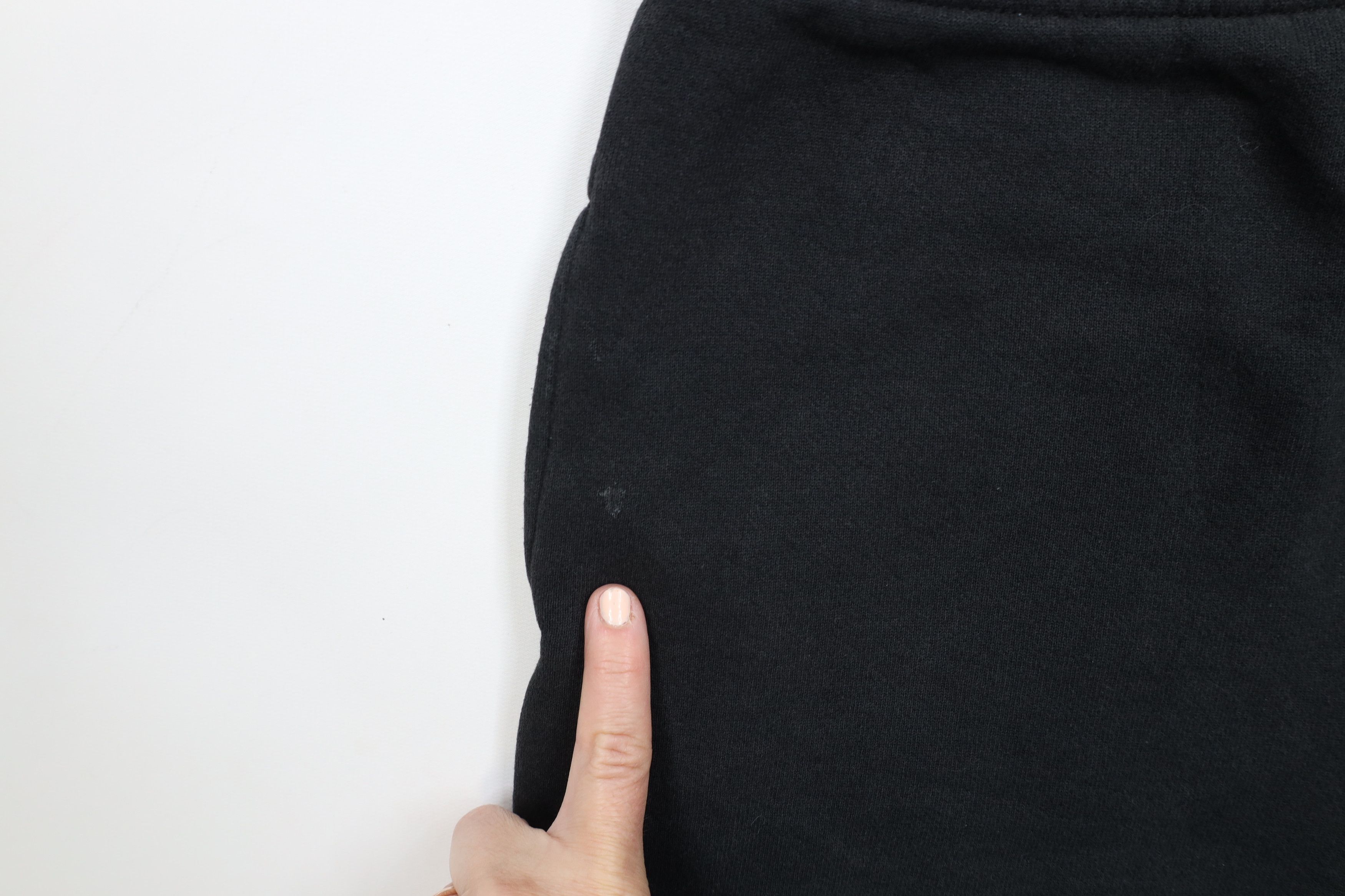 Vintage Vintage 90s Streetwear Knee Sweatpants Shorts Black USA Size US 34 / EU 50 - 6 Thumbnail