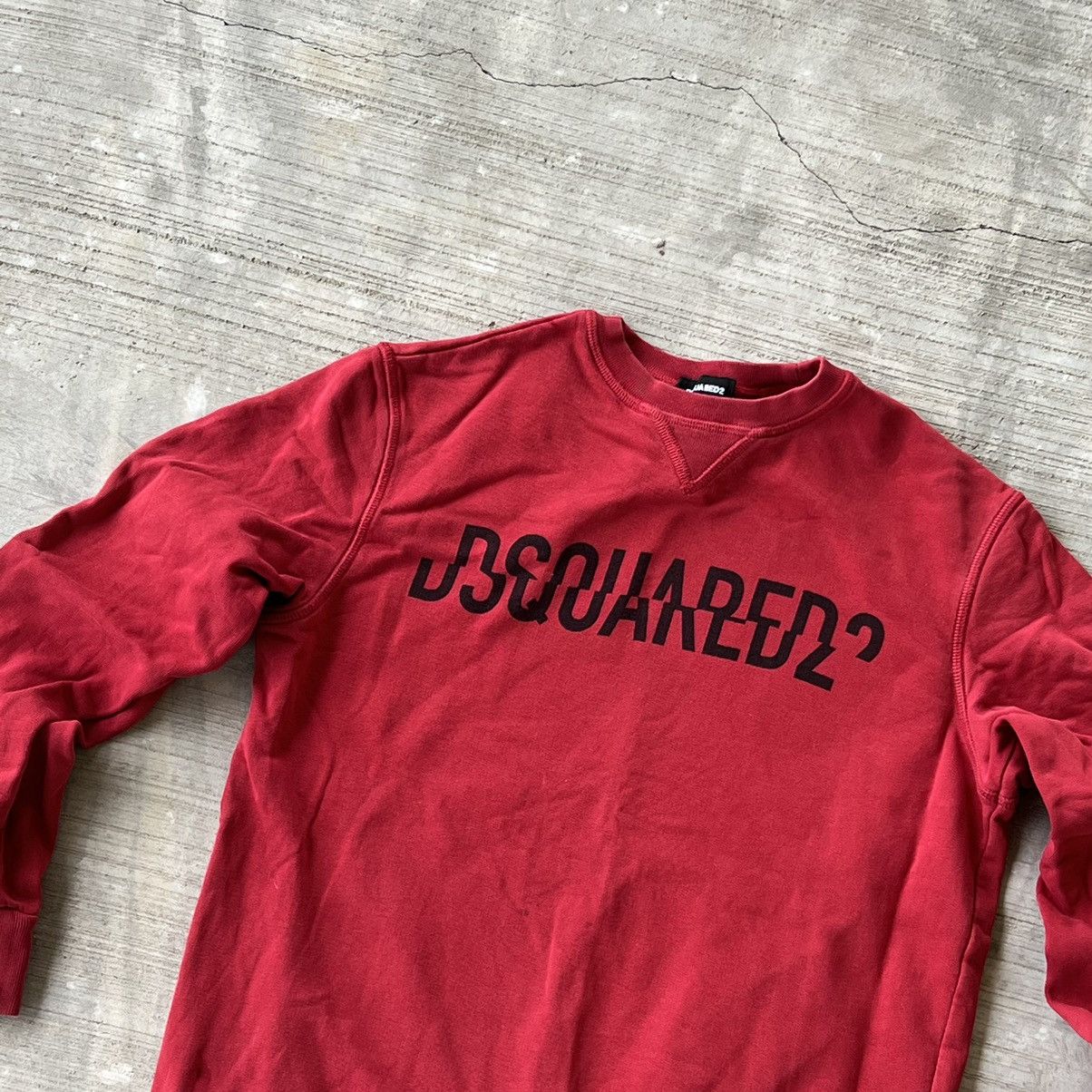 Dsquared2 Dsquared 2 Vintage Big Logo Sweatshirt Longsleeve Size US XS / EU 42 / 0 - 2 Thumbnail