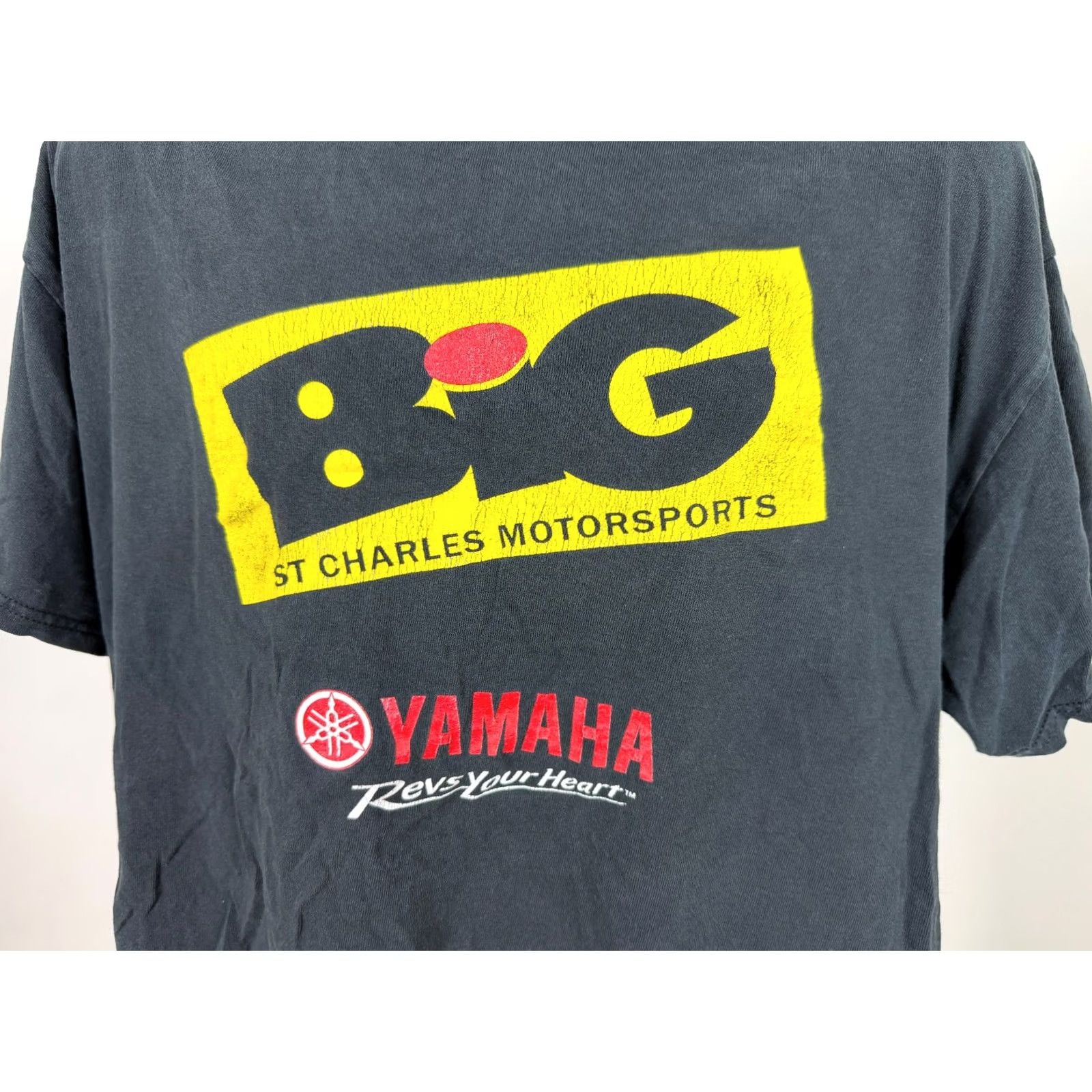 Gildan Yamaha Motorsports Promo T-Shirt XL Shirt Men Black Gildan Size US XL / EU 56 / 4 - 2 Thumbnail