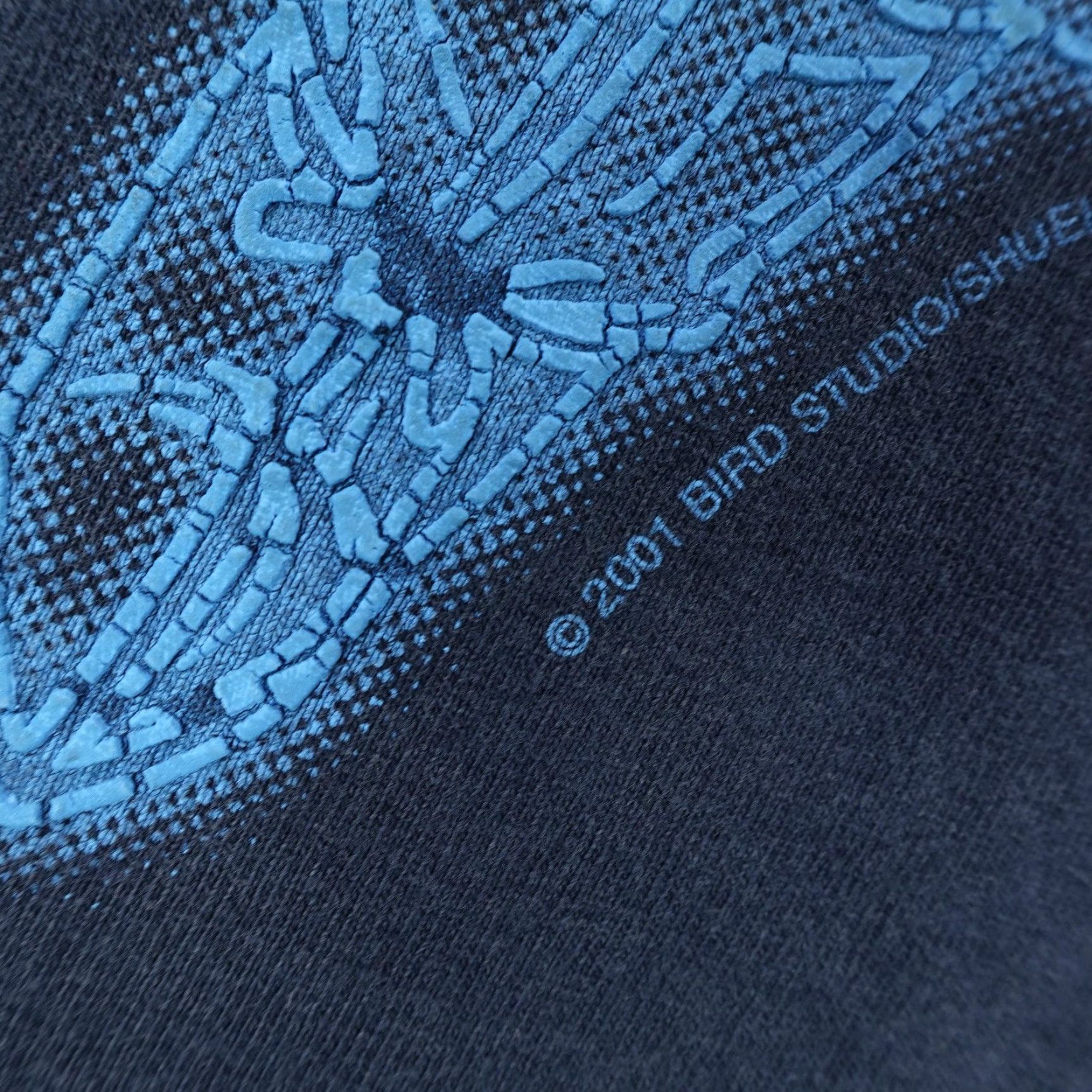 Vintage VINTAGE Dragon Ball Z T-Shirt Men Medium Blue Anime Retro Graphic Goku Super Saiyan 2001 Y2K Size US M / EU 48-50 / 2 - 3 Thumbnail