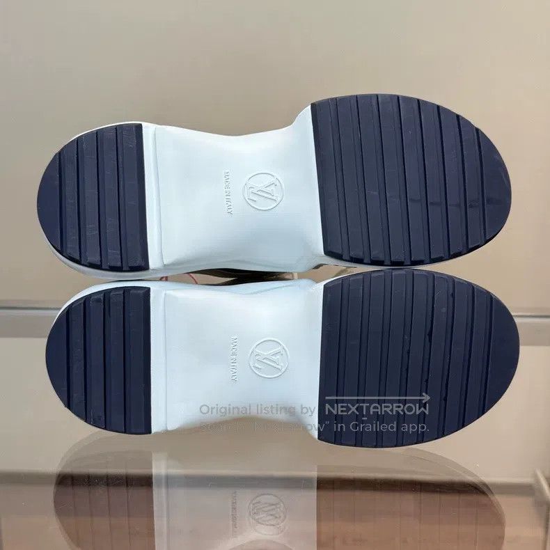 Louis Vuitton Louis Vuitton Archlight 24 New White and Blue Embroidered Size US 6 / IT 36 - 2 Thumbnail
