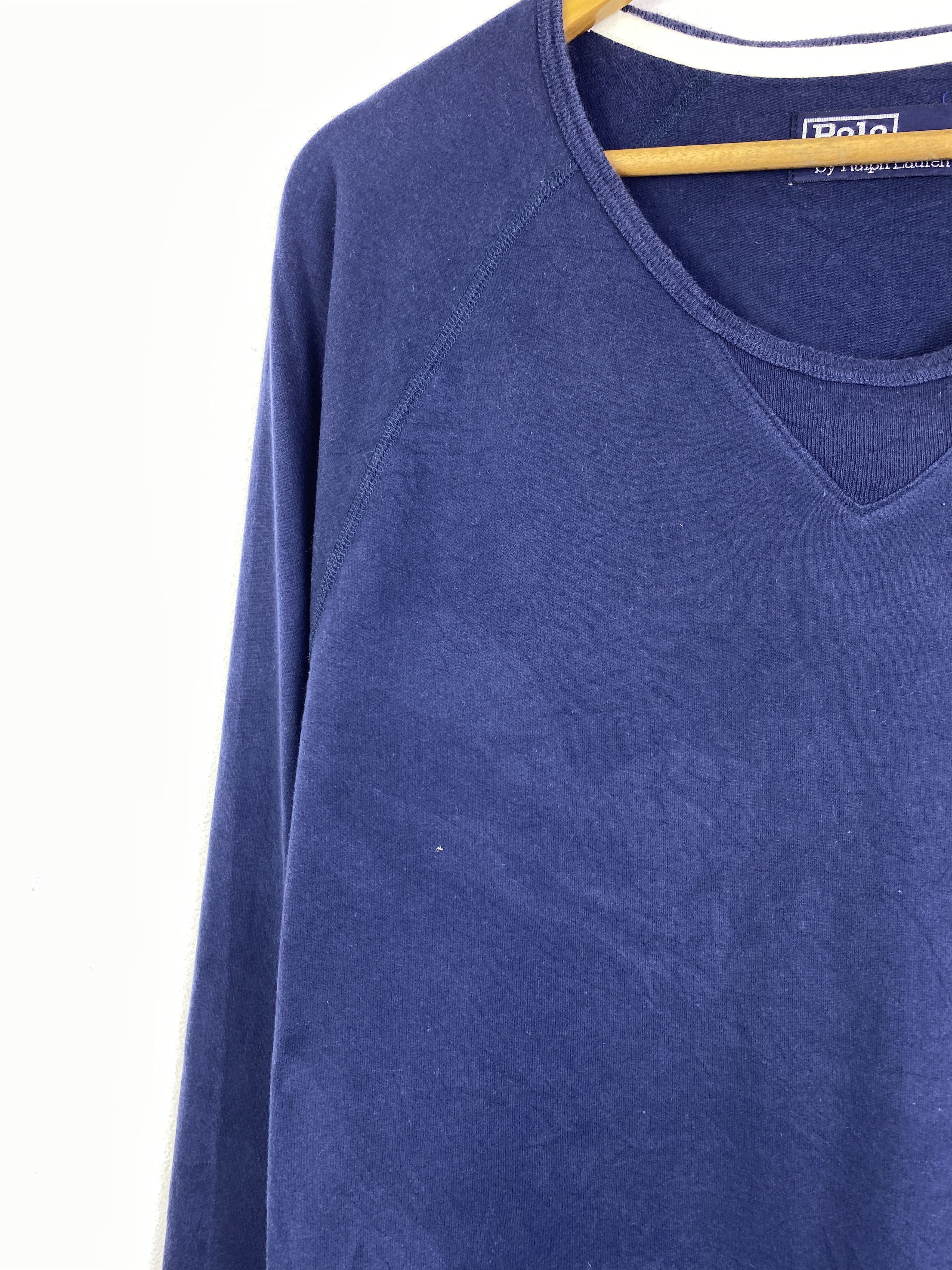 Polo Ralph Lauren Vintage Polo Ralph Lauren Crewneck Sweatshirt SH0259 Size US XL / EU 56 / 4 - 2 Thumbnail