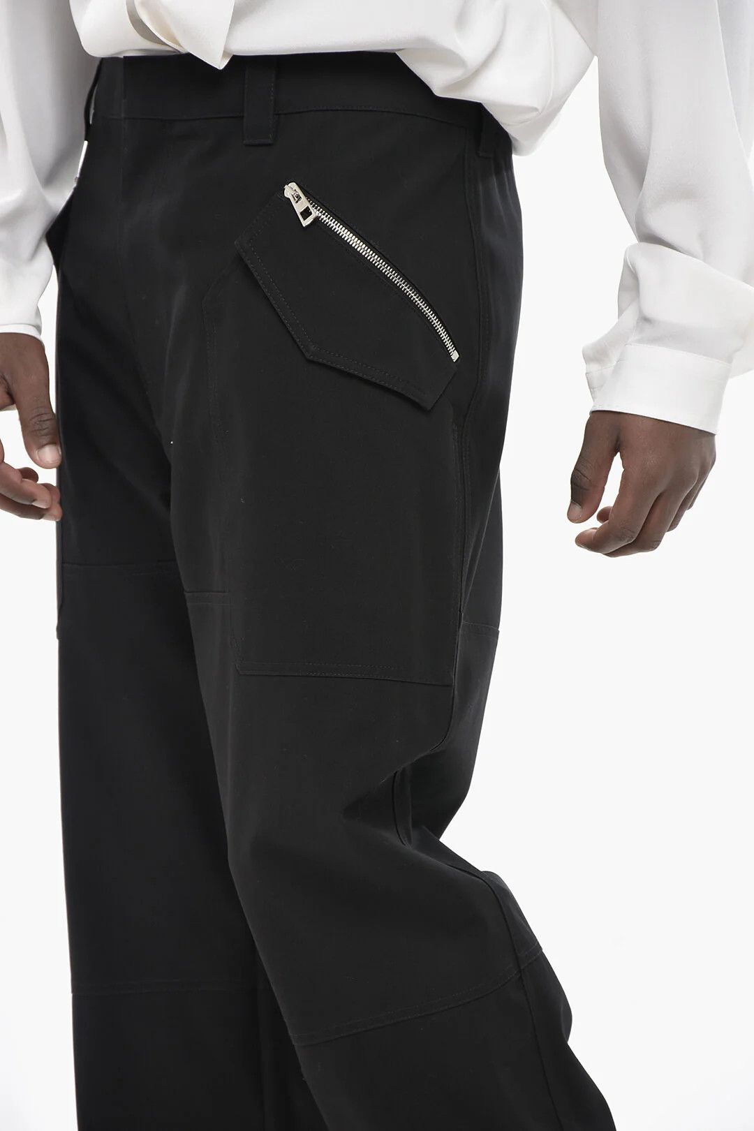 Loewe og1mm0426 Cargo Pant in Black Size US 34 / EU 50 - 3 Thumbnail
