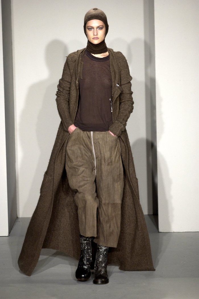 Rick Owens Rick Owens vintage cropped leather pants Sparrows f/w02 Size US 34 / EU 50 - 17 Thumbnail
