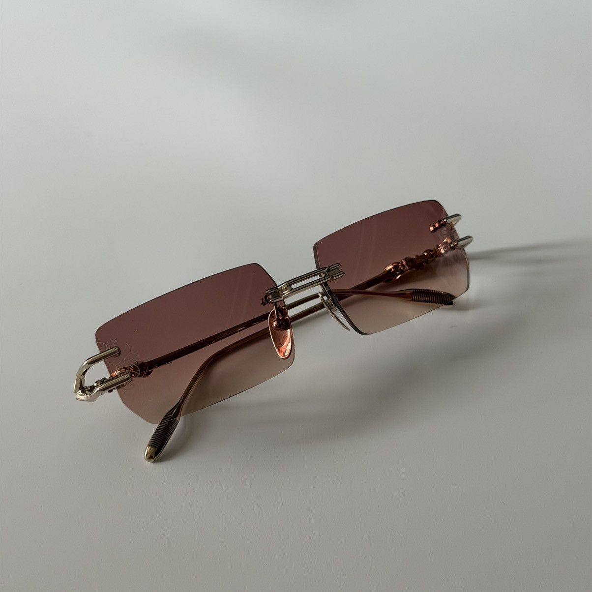 Chrome Hearts CHROME HEARTS LORDIE GOLD PLATED SUNGLASSES Size ONE SIZE - 5 Thumbnail